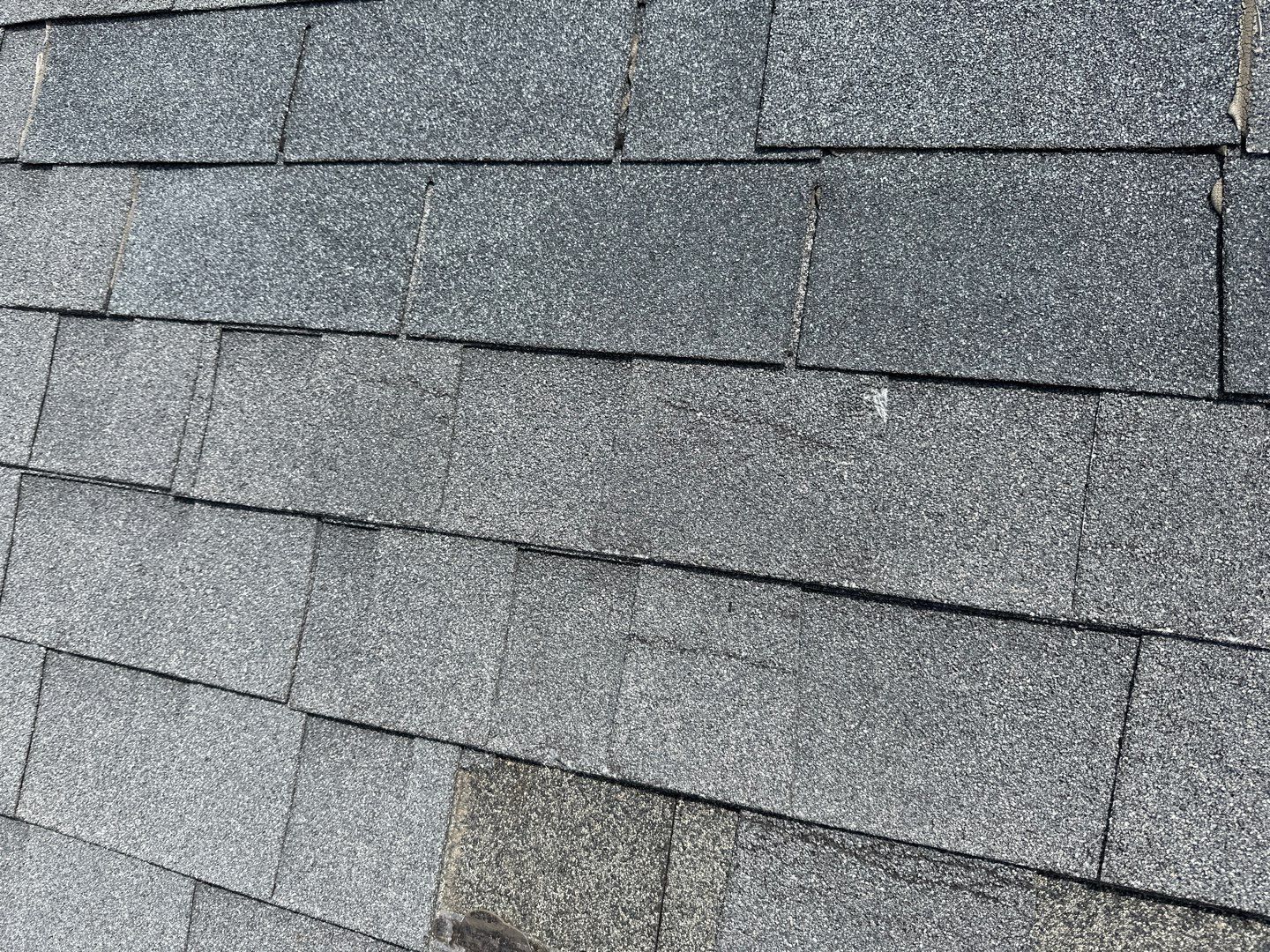 Hail Damage using Owen's Corning Duration (Lifetime) Shingles by Roof Repair Company