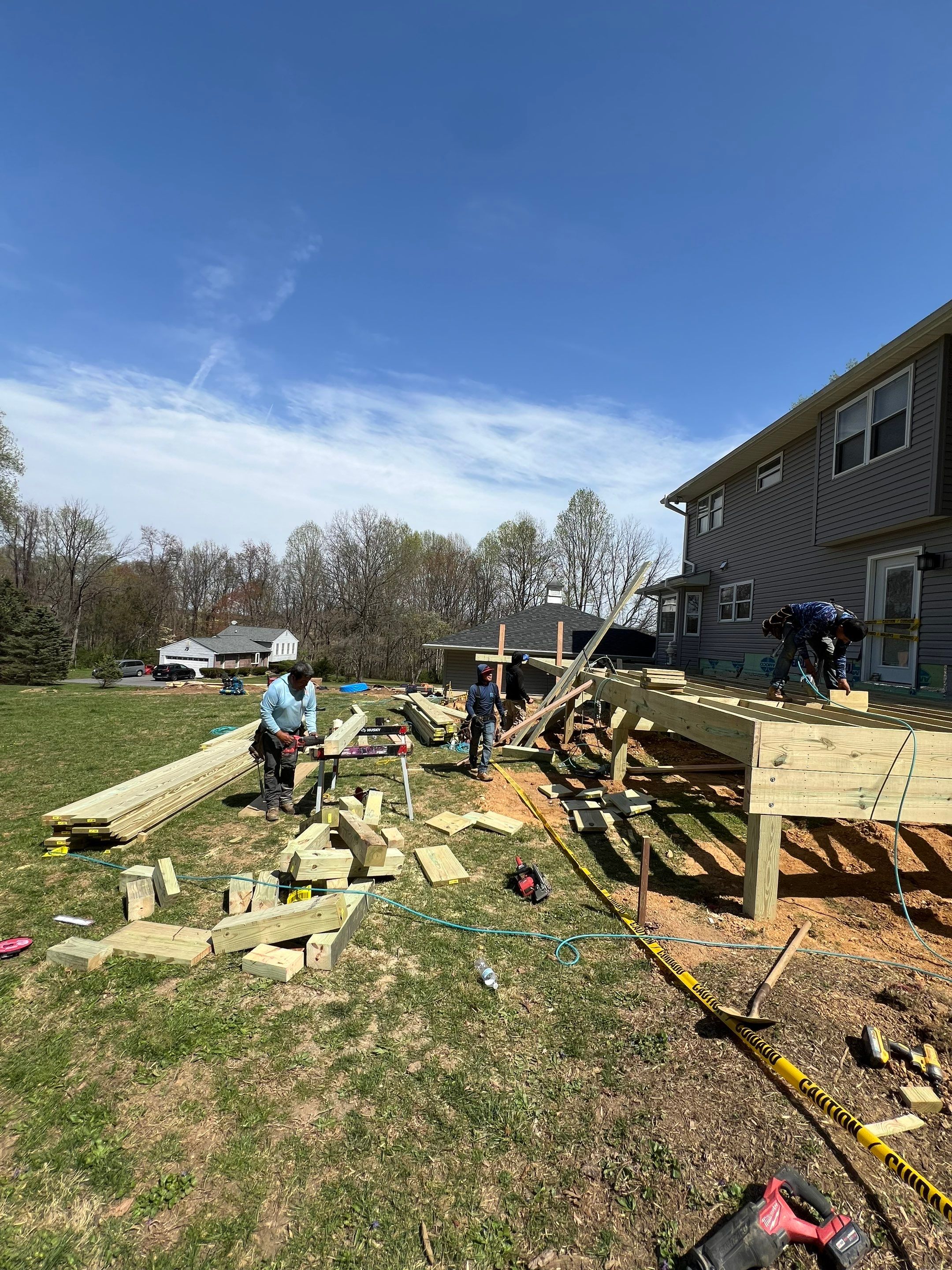 Addition & Deck  by Bec Construction Llc