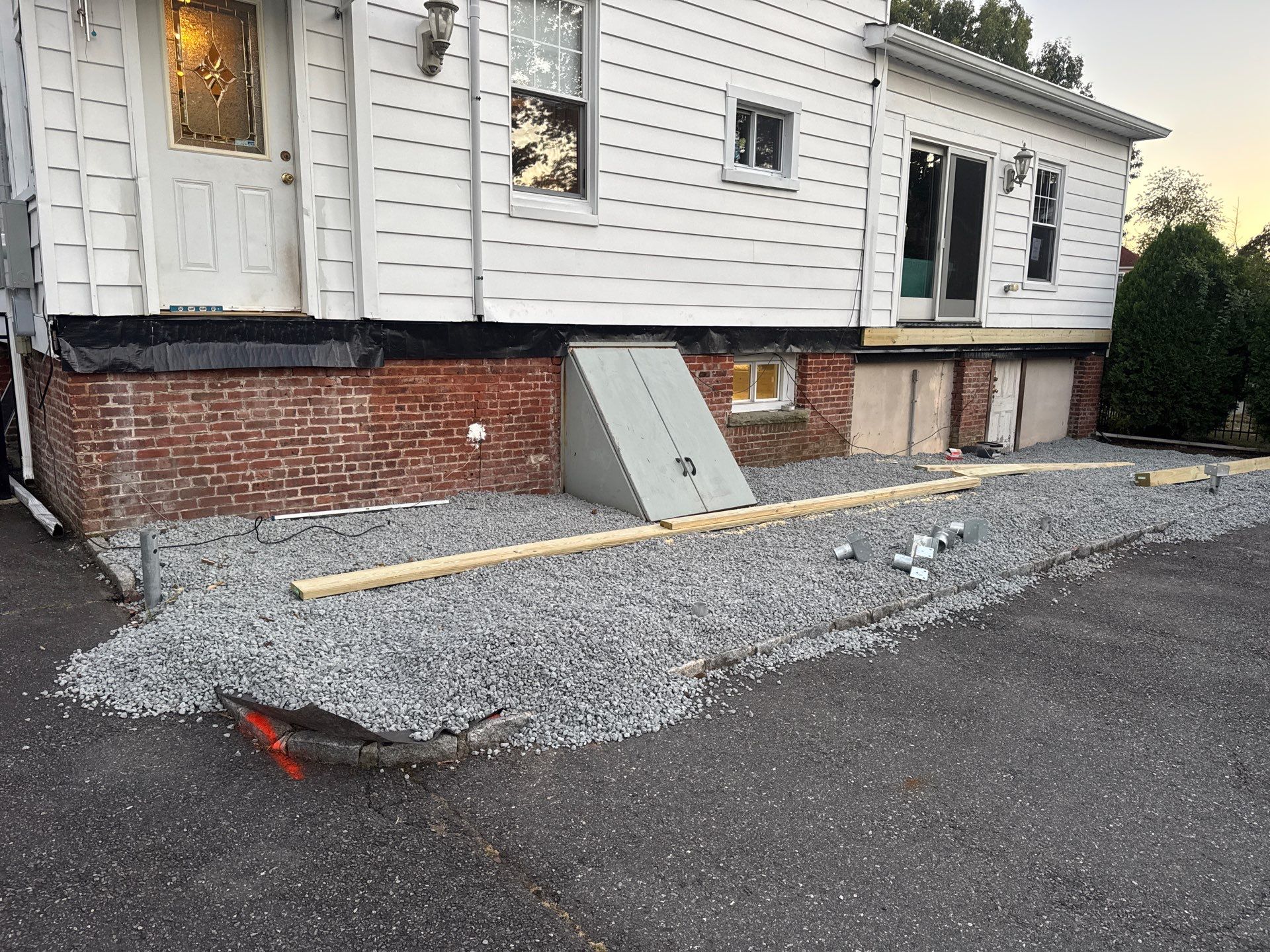 new deck with cable rails in Montclair NJ by deck guardian