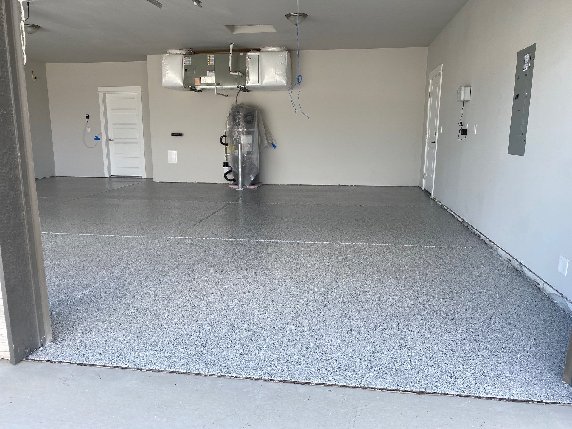 Garage Transformation using Tidal Wave by Croc Coatings, LLC