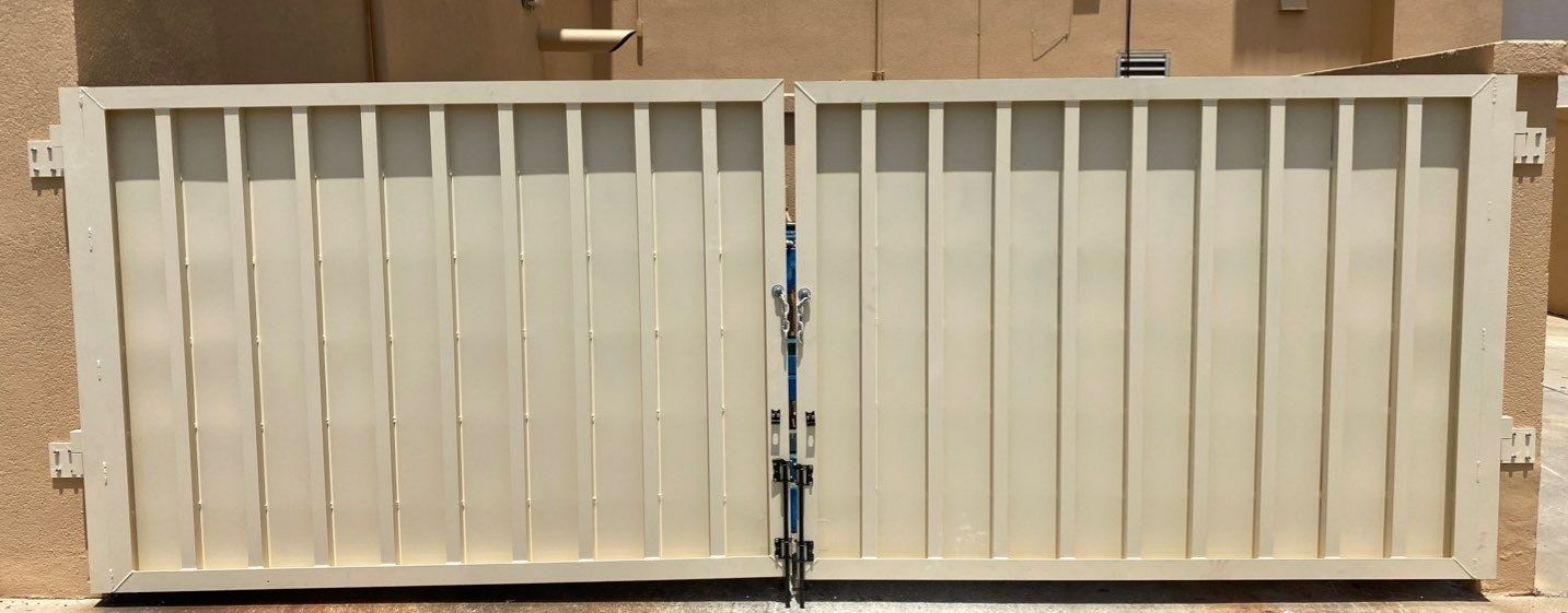 Dumpster Enclosure install in City of Bradenton by Asap fence and gates, LLC