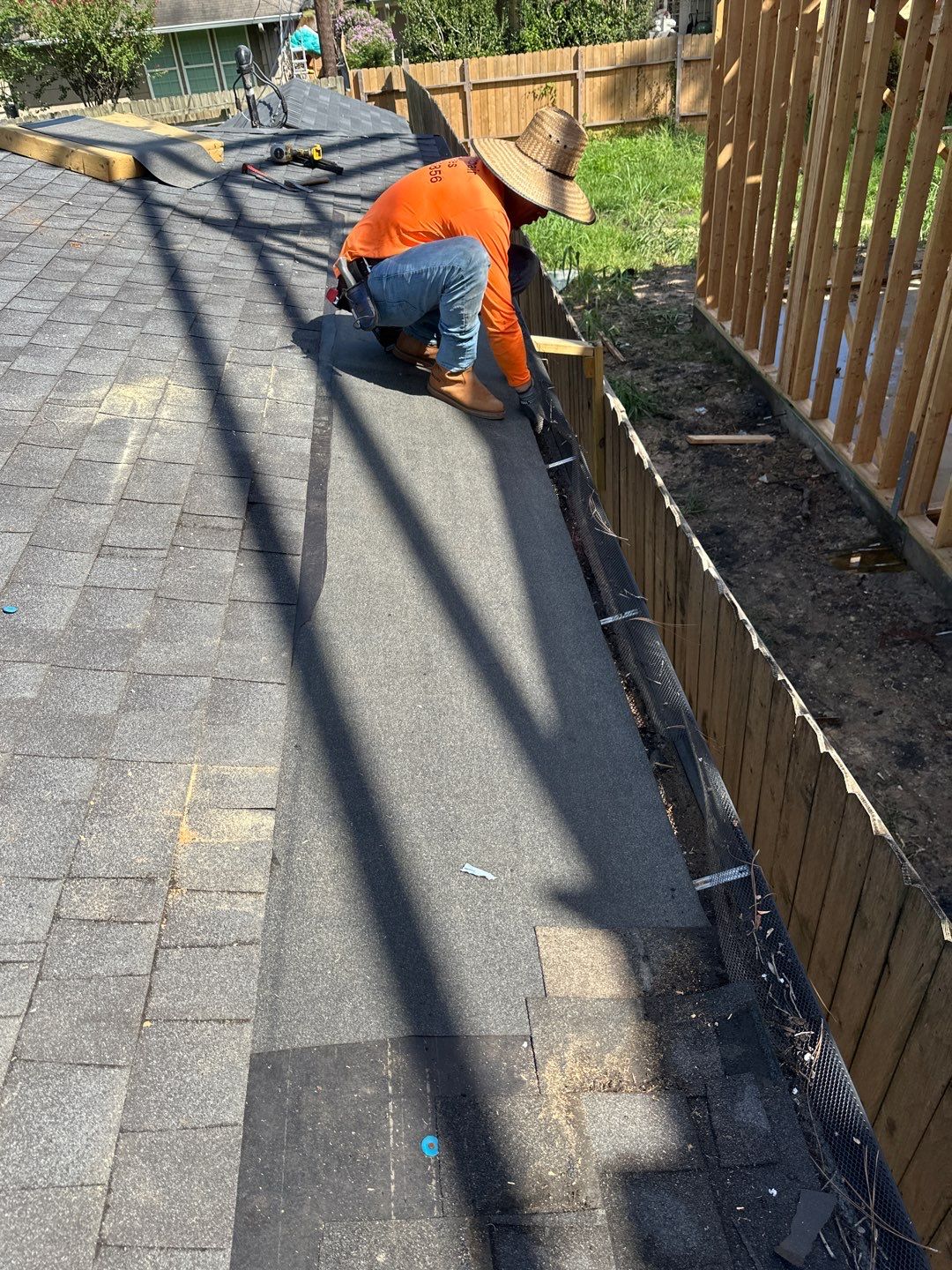 Residential Roofing Repair using Owen's Corning Duration (Lifetime) Shingles by Roof Repair Company