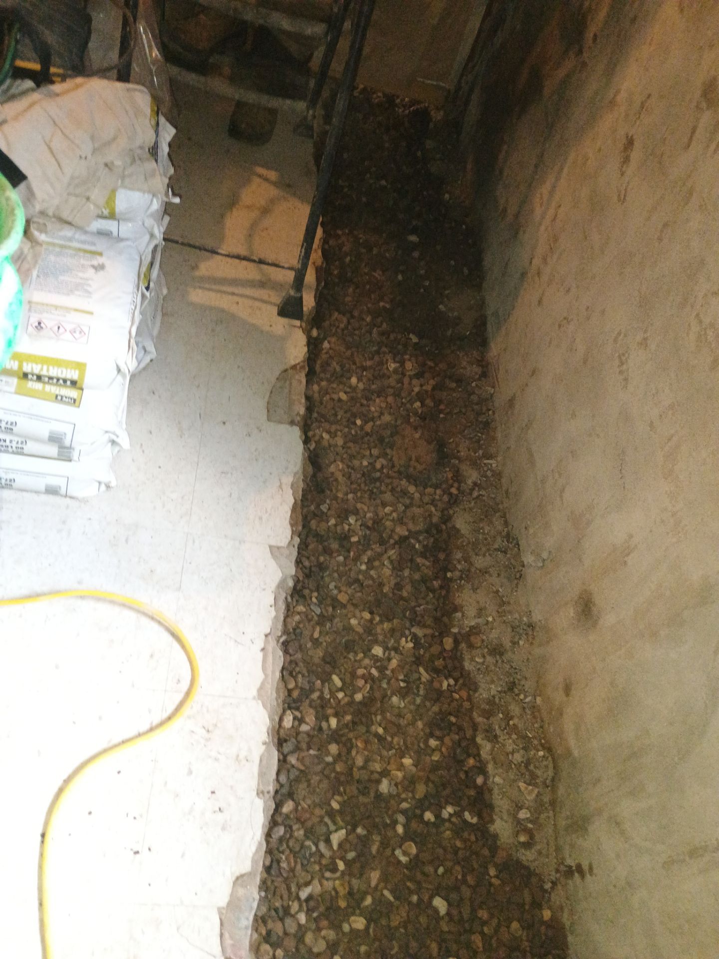 Interior Drain Tile & Wall Drainage in St. Paul, MN by Waterproofing Northeast