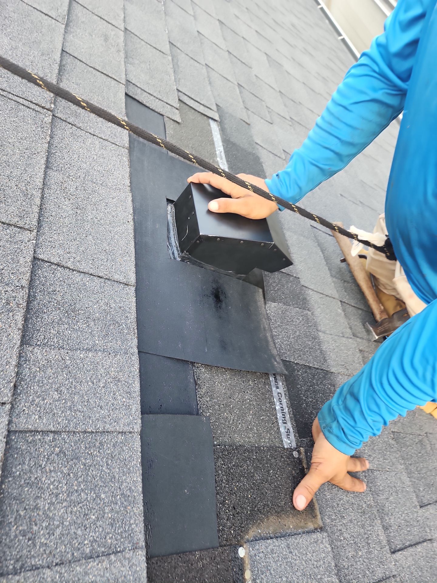 Hail Damage using Owen's Corning Duration (Lifetime) Shingles by Roof Repair Services LLC