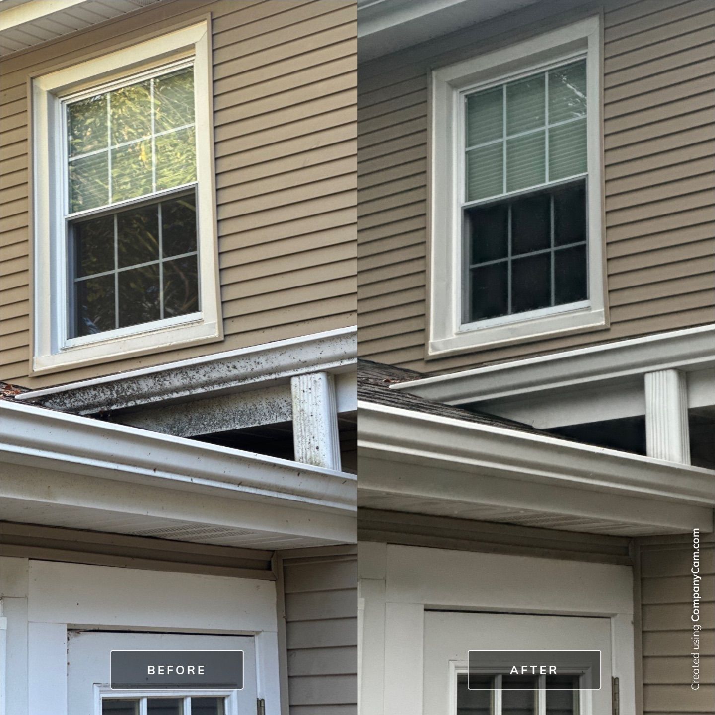 Project in Park Ridge by Simmons Power & Soft Washing