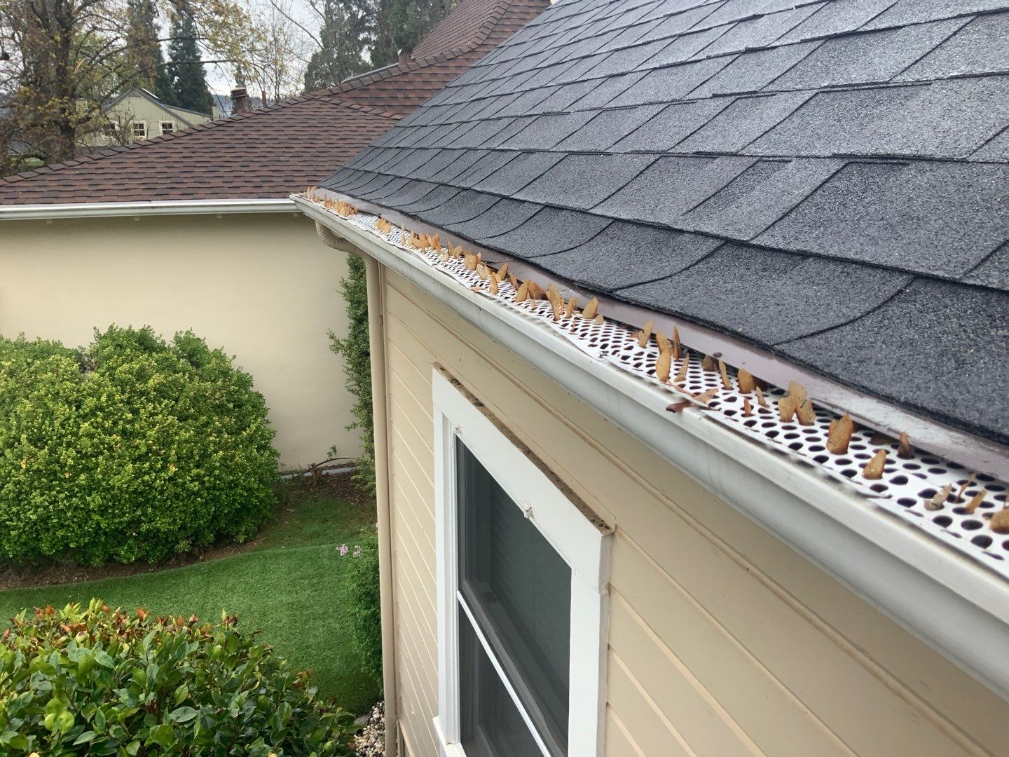 Gutter Installation using Englert LeafGuard Gutters by Byers Enterprises 