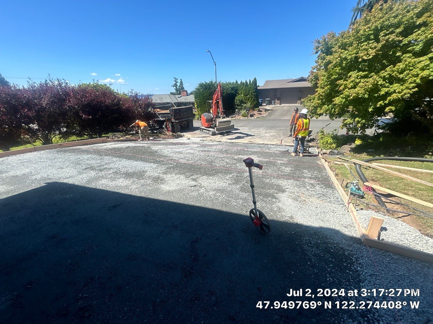 Jacob | Concrete Driveway  by Jireh Asphalt & Concrete Inc 