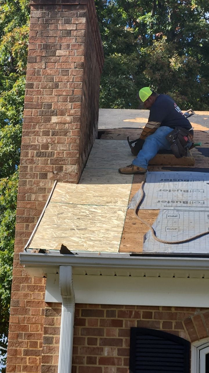 New Roof and 6 inch Gutters by Just In Time Roofing and Restoration