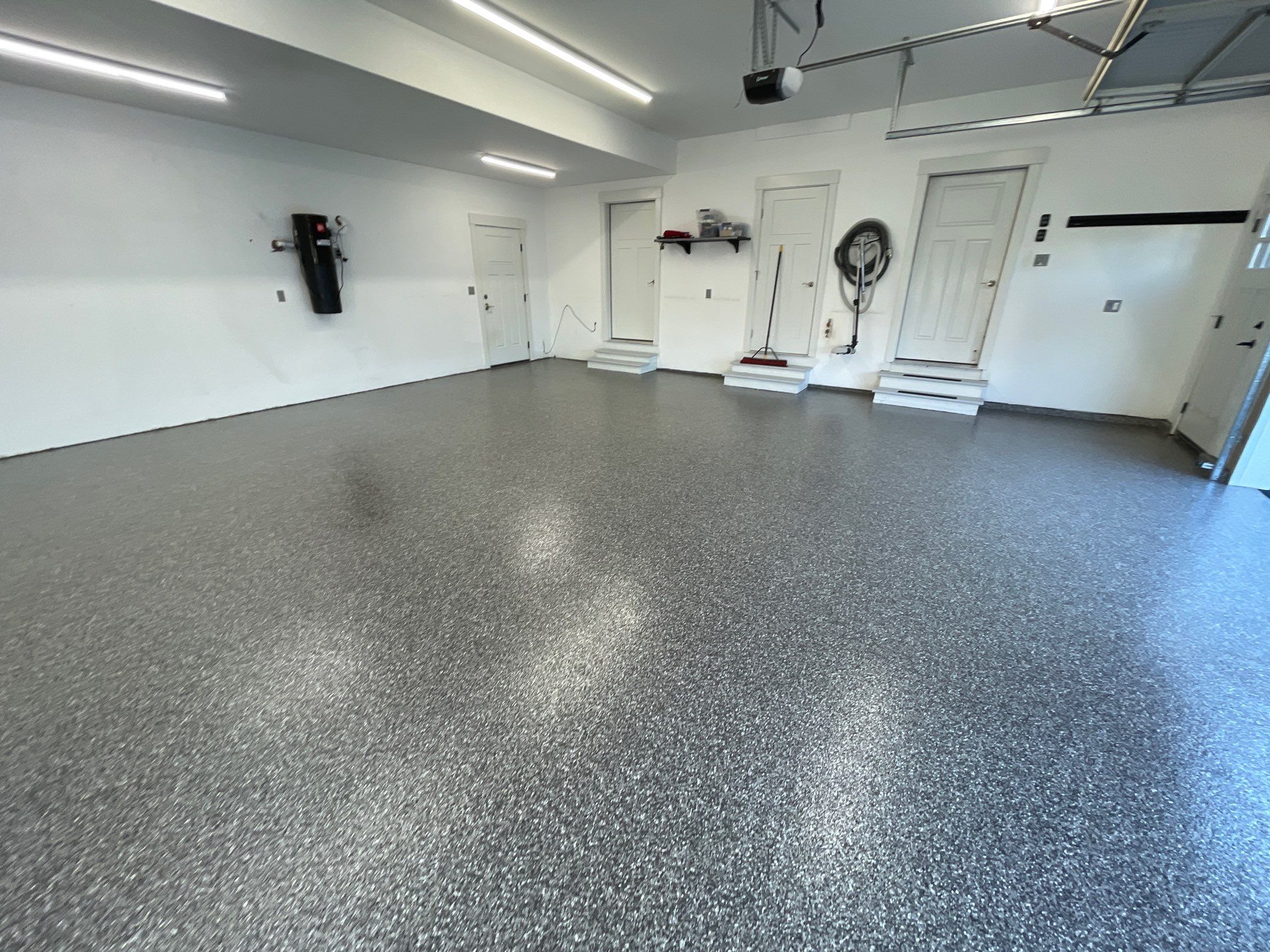 Garage Transformation using Silver Creek by Croc Coatings, LLC