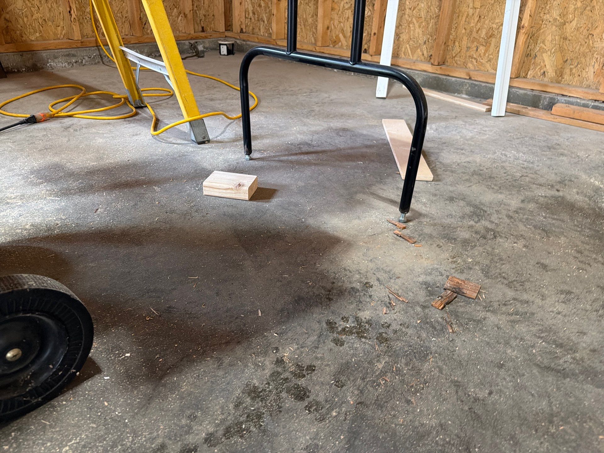 Epoxy Concrete Coating and Garage Floor Restoration in Sioux Falls by Select Painting, Coatings & Garage Cabinets