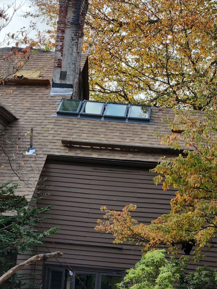 Residential Roofing Installation using Owens Corning TruDefinition Desert Tan by A Plus Exterior