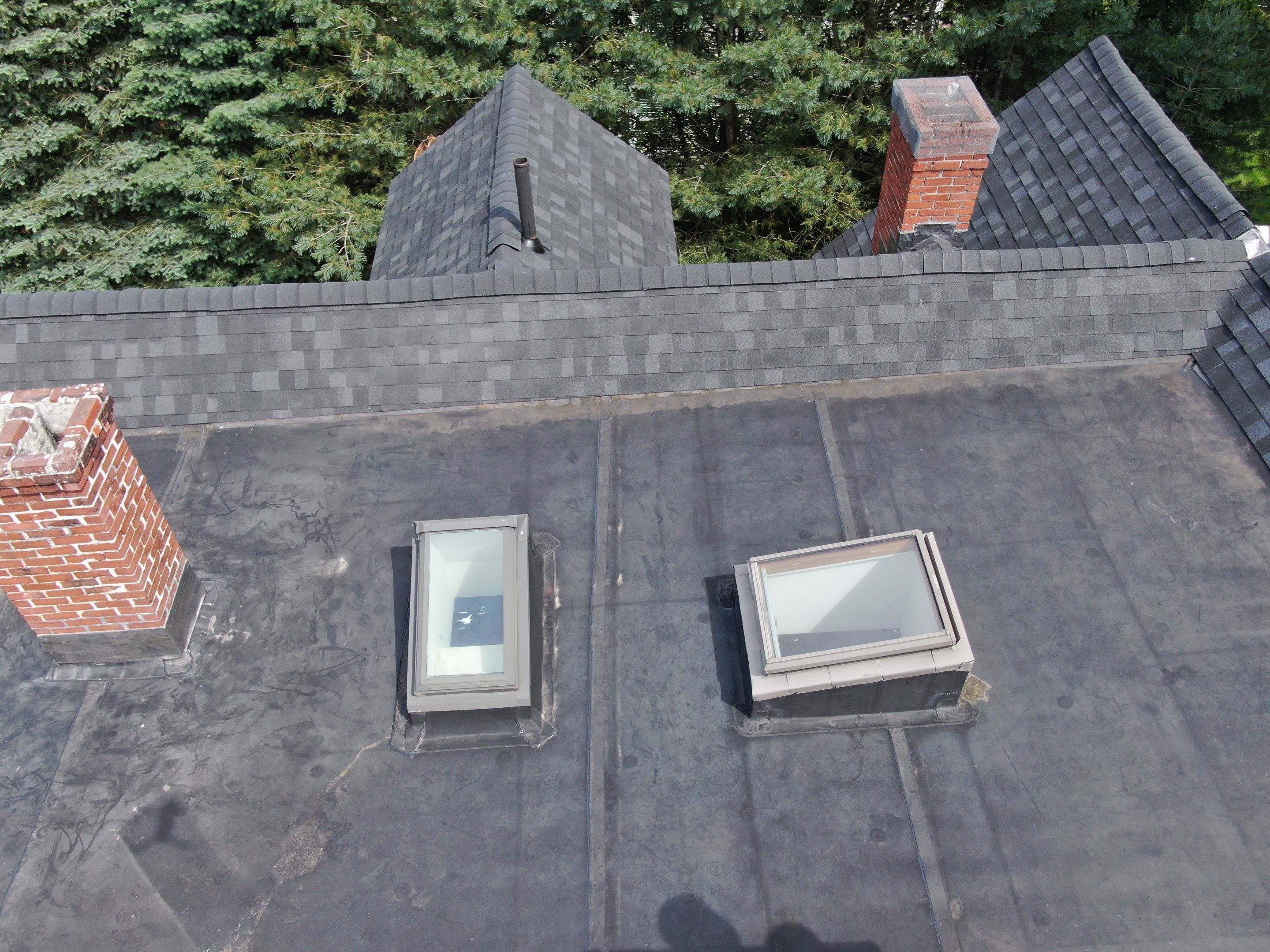Full Roof Replacement & EPDM Restoration – North Andover, MA by Mighty Dog Roofing of Greater Middlesex County