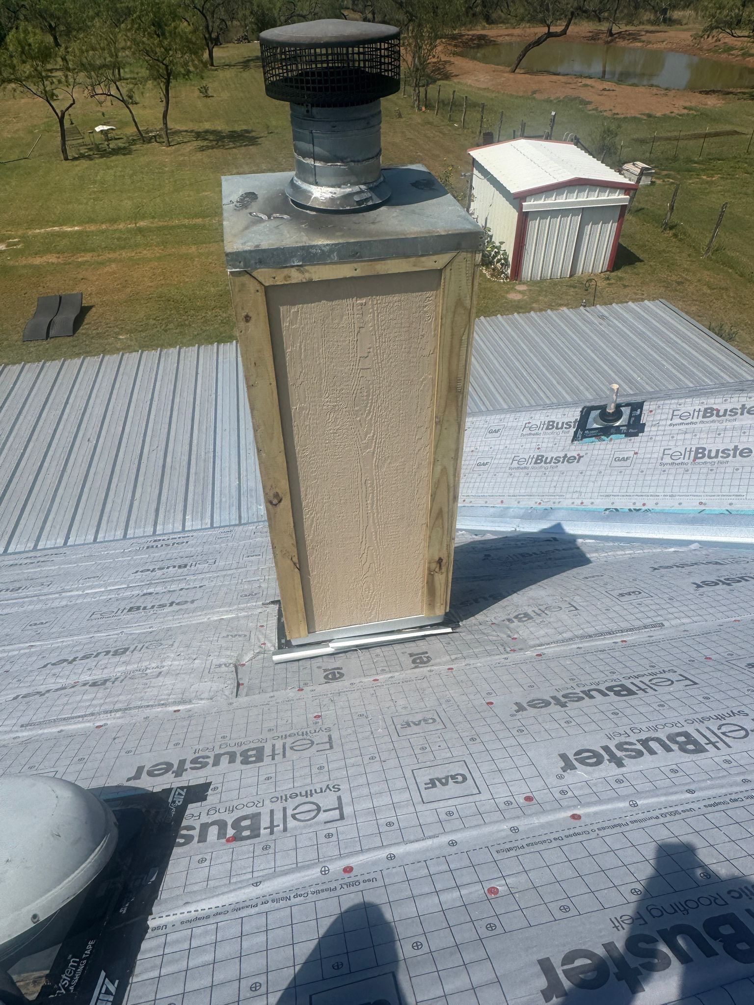 Galvalume Plus Project by Sky Roofing and Remodeling