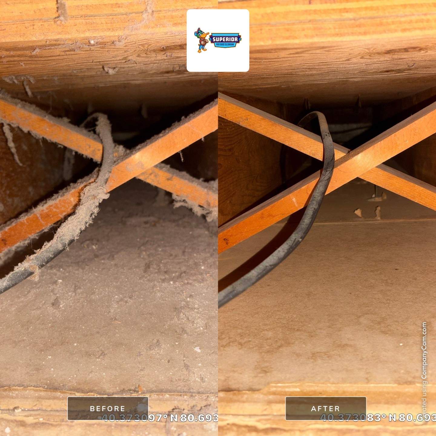 Air Duct Cleaning With a Vacuum Truck in Wintersville, OH by Superior Air Duct Cleaning