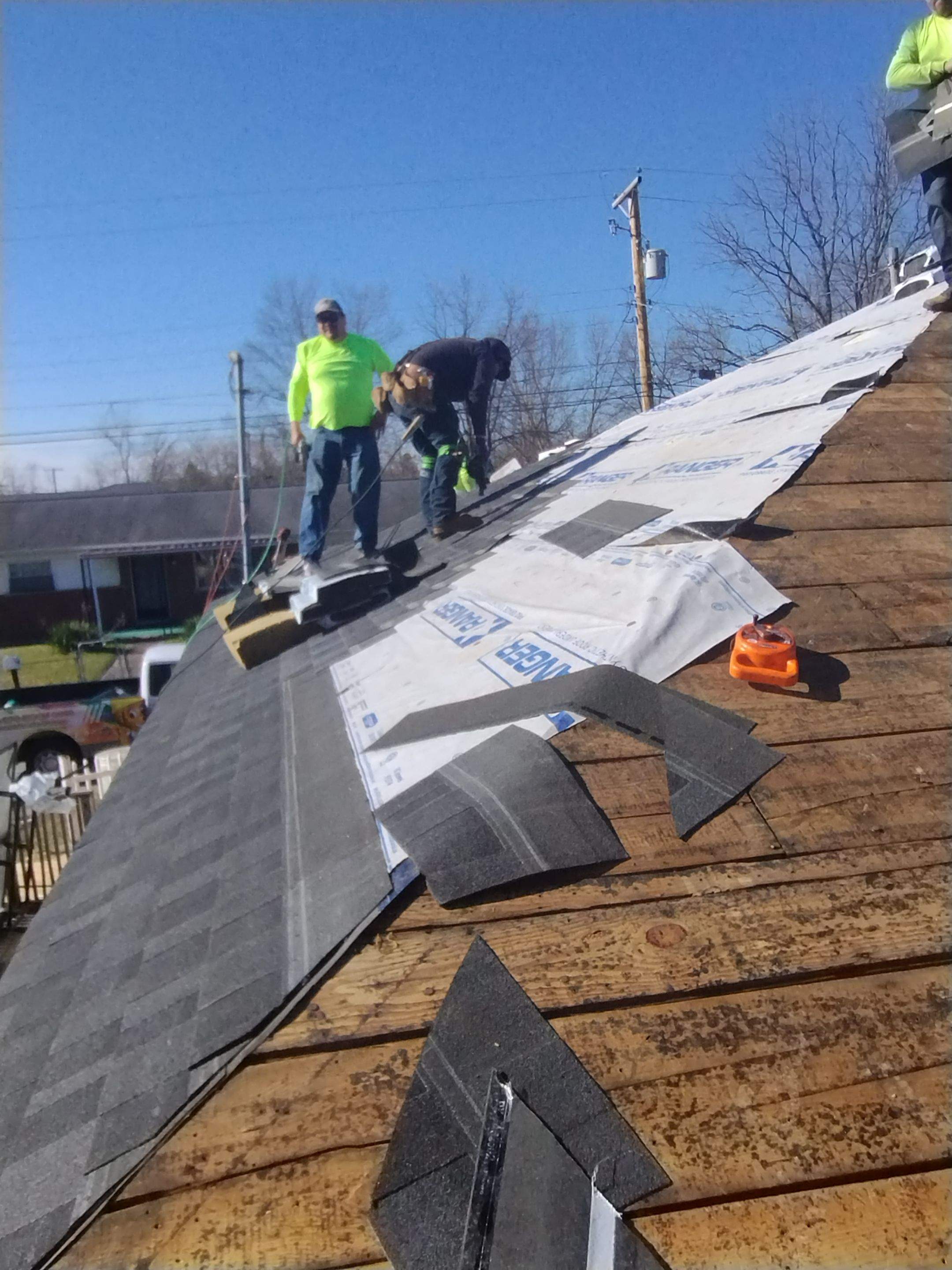 Residential Roofing Installation using Performance Shingles by Mr. Roofer