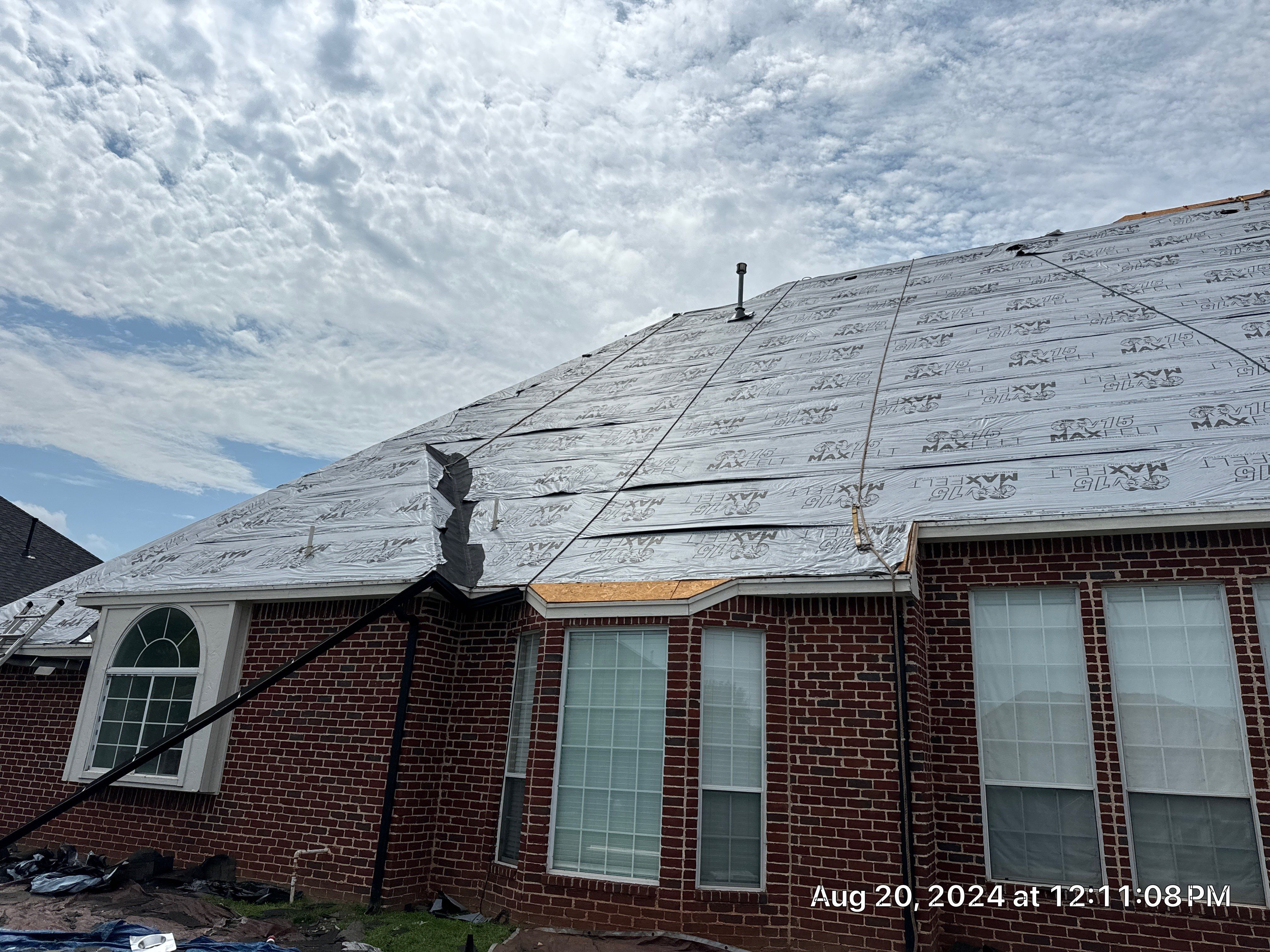 Reroof using IKO by Castillo Roofing