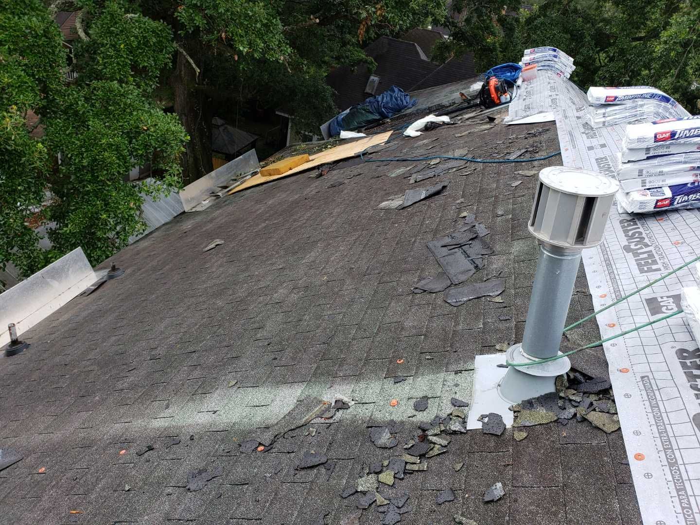 Residential Roofing Installation by American Roofing & Construction LLC