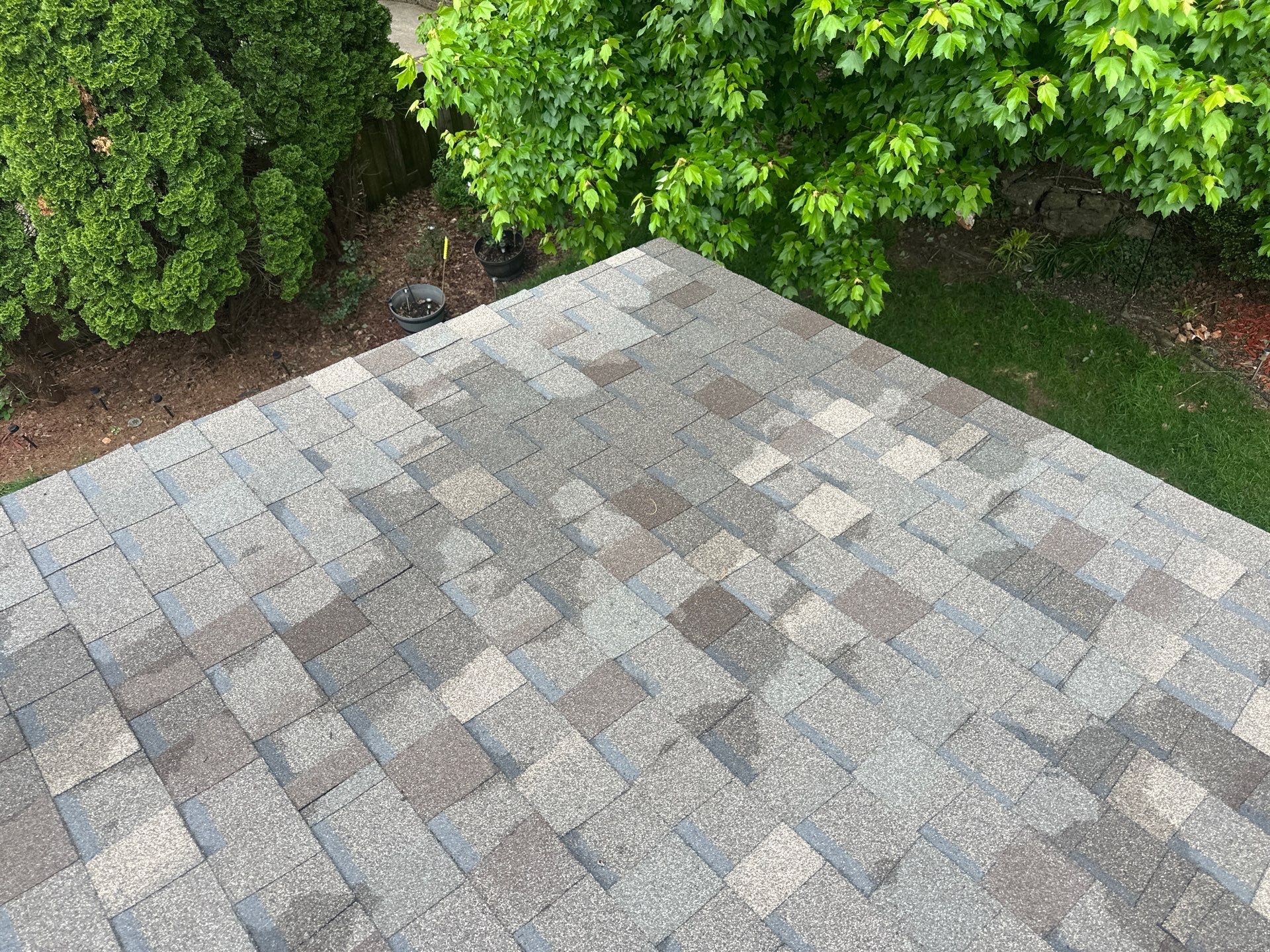 Residential Porch Roof Install - Atlas Pinnacle Pristine Shingle - Color Weathered Wood  by Titan Commercial & Residential Roofing 