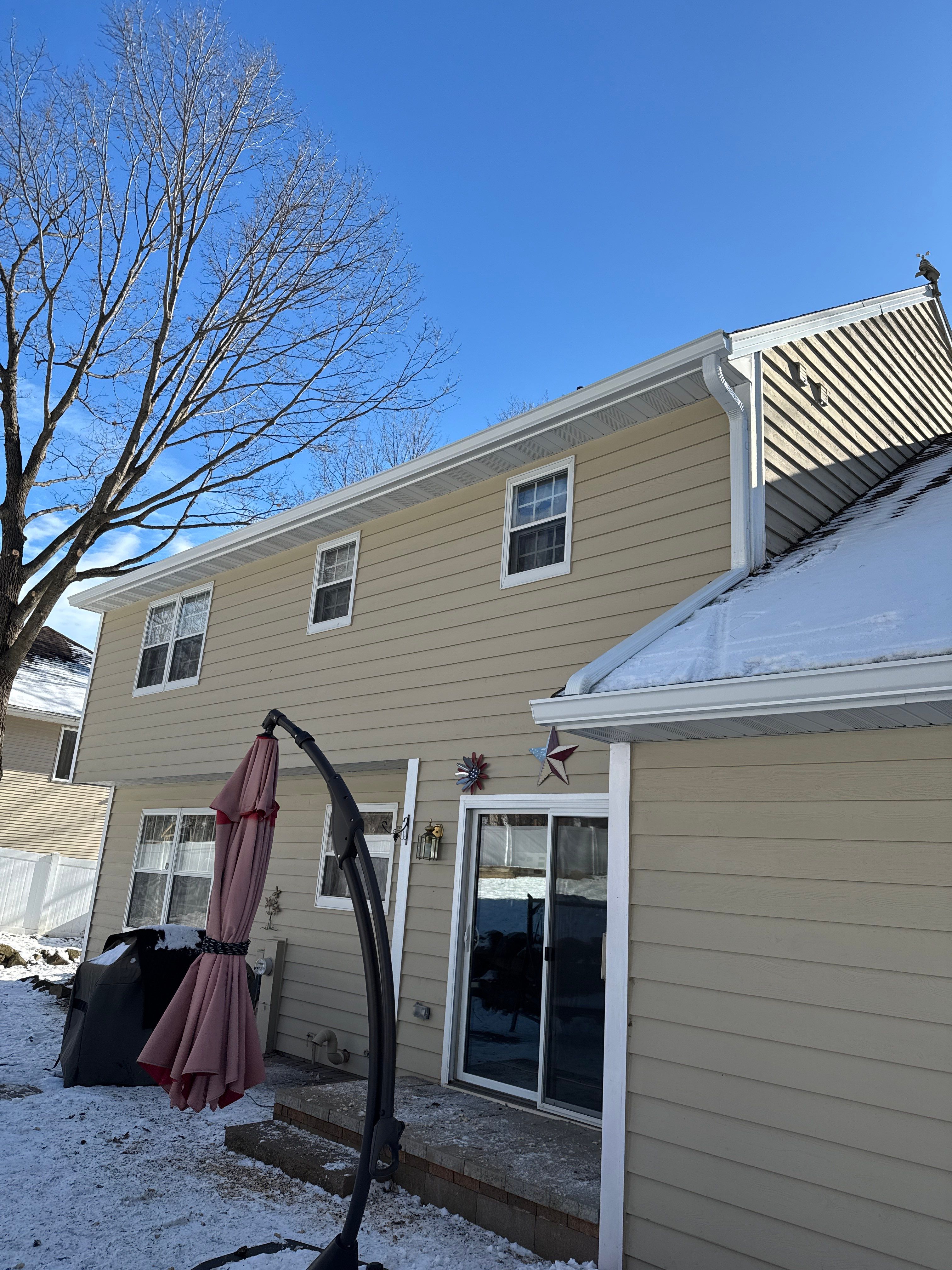 6" Seamless Gutter Installation with Gutter Guards by AA Seamless LLC