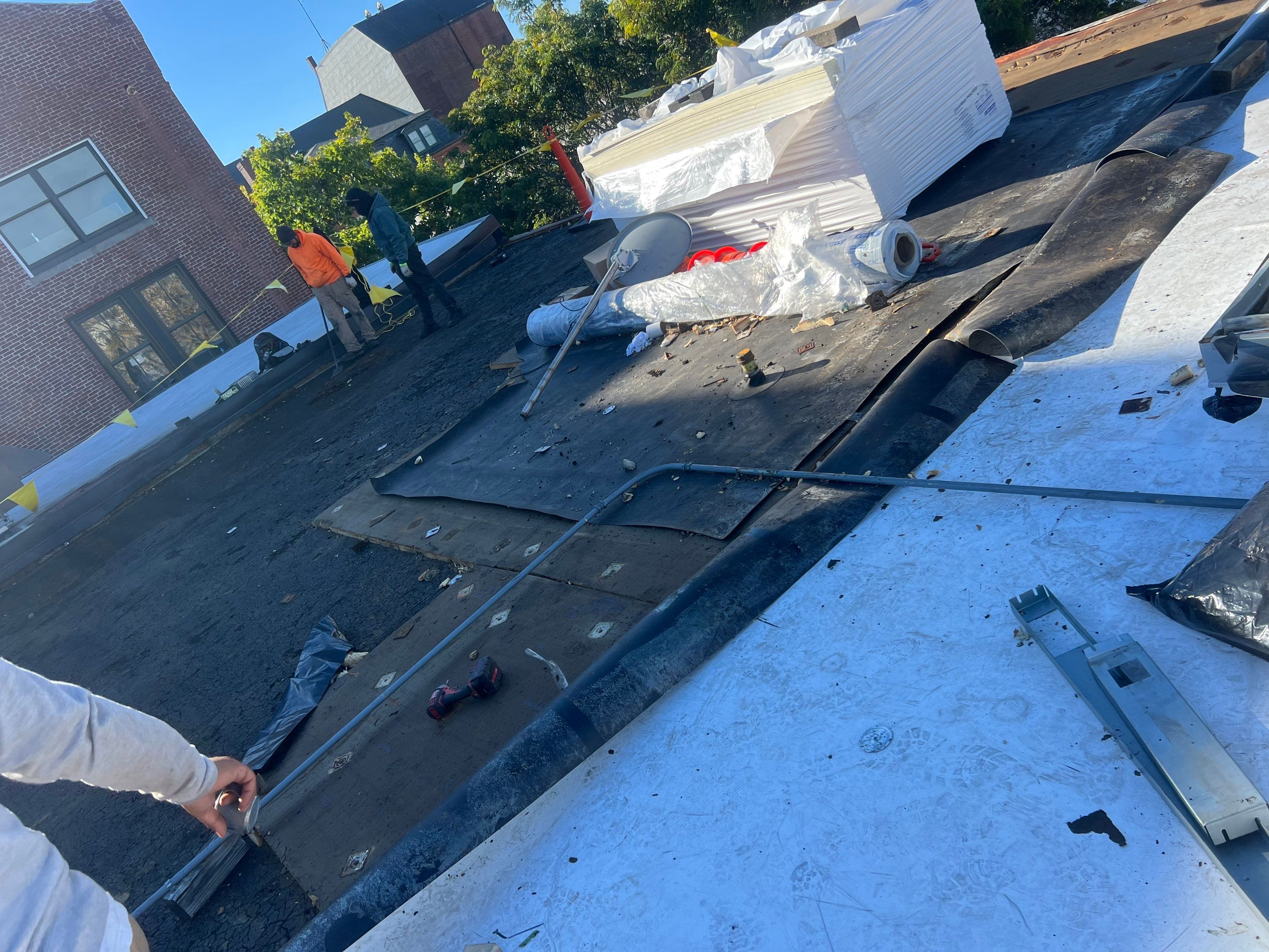 Portsmouth, NH Commercial Roof by Tall pine roofing