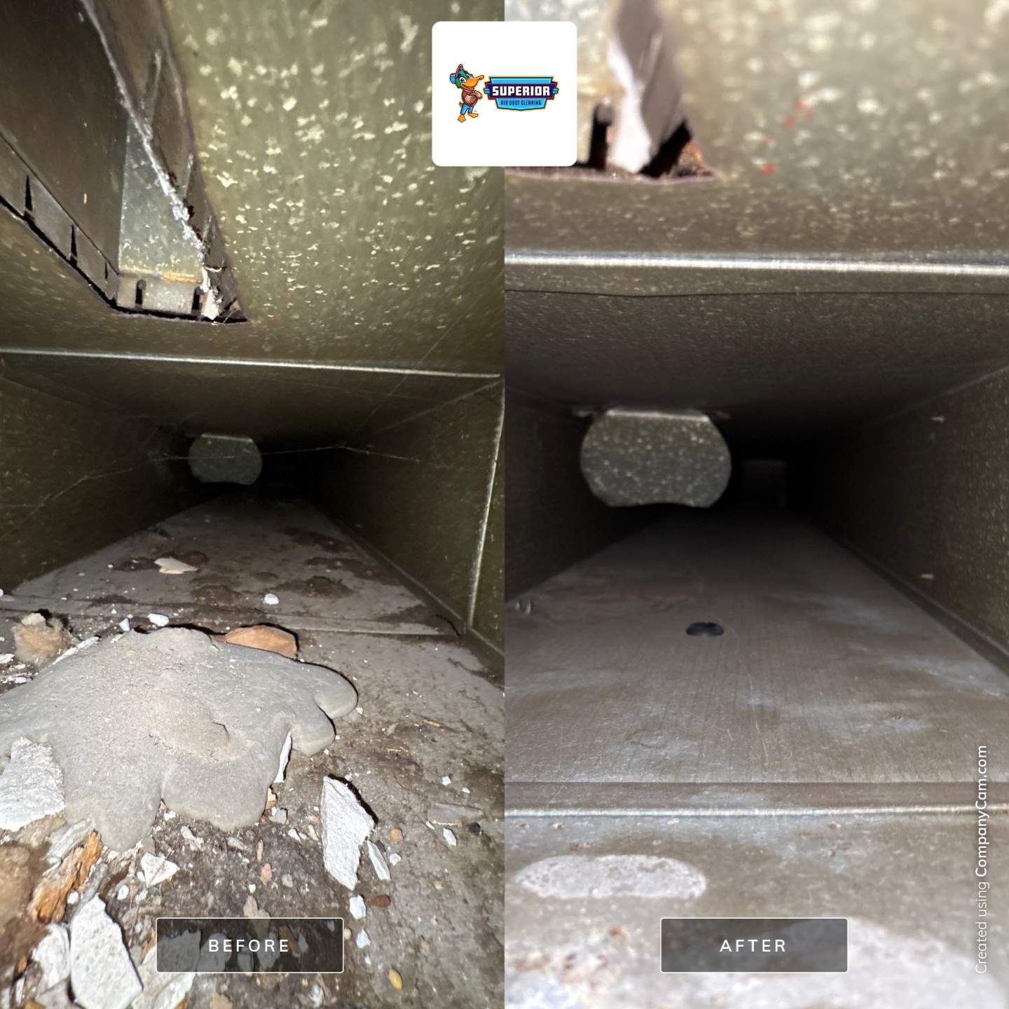 Air Duct Cleaning With a Vacuum Truck in Coraopolis, PA by Superior Air Duct Cleaning