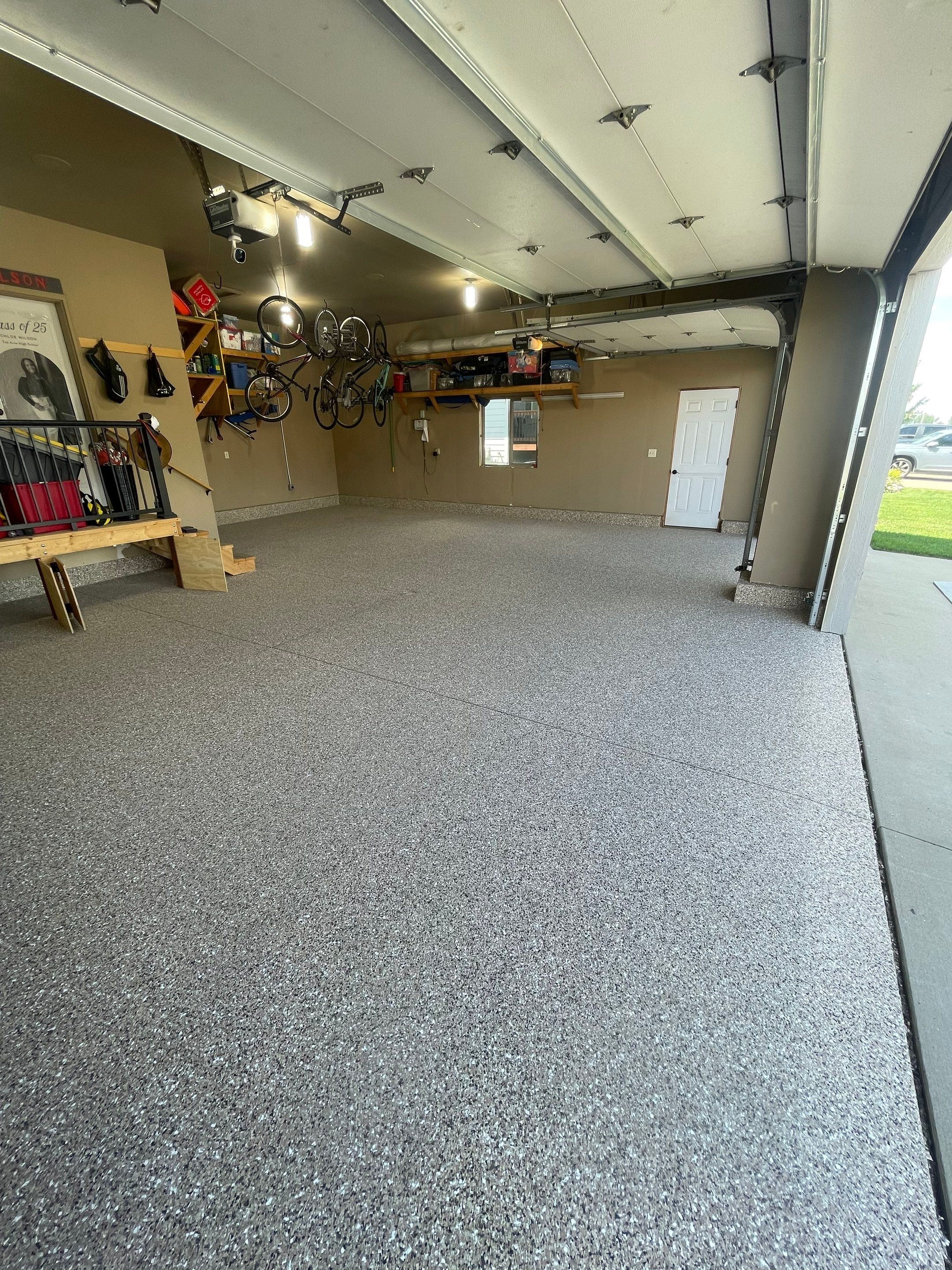 Garage Floor Coating in Tea, South Dakota by Select Painting, Coatings & Garage Cabinets