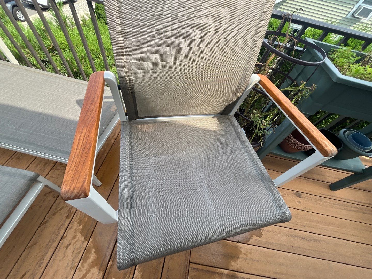Teak Outdoor Furniture Restoration by Fresh Coat Works LLC