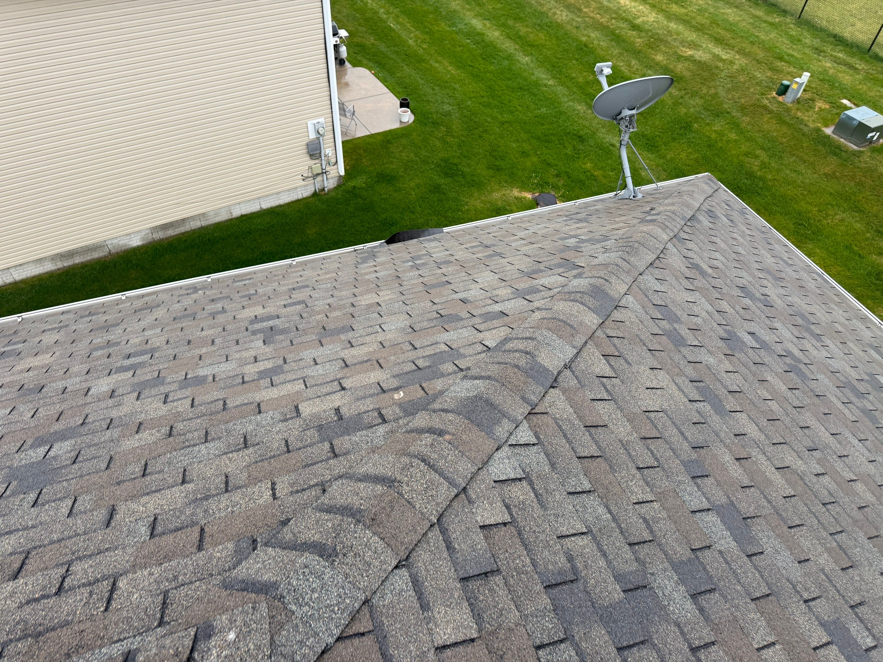Residential Architectural Shingle Roof Replacement and Gutter Upgrade in Lincoln by Star Home