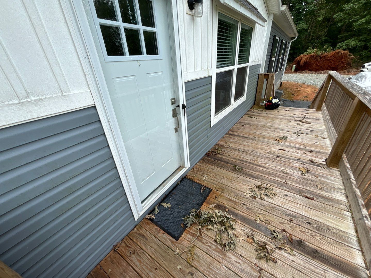 Weathered Deck using Wood Sealant by DuraSeal