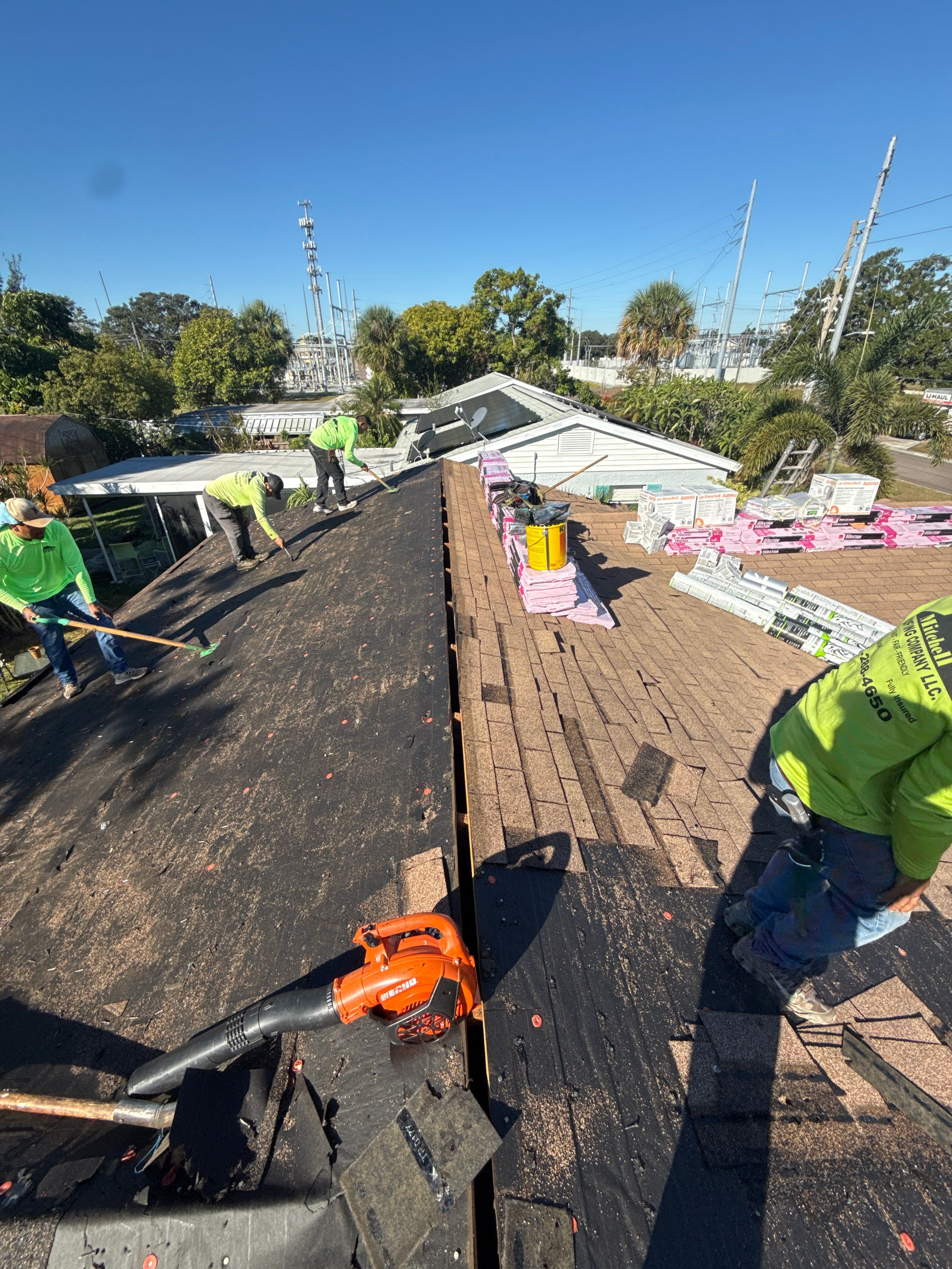 Project in St. Petersburg 33713 by Mitchell Roofing Company LLC 