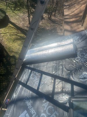 Turtle Shell gutter protection installation in West Chicago, IL 60185, photograph 75
