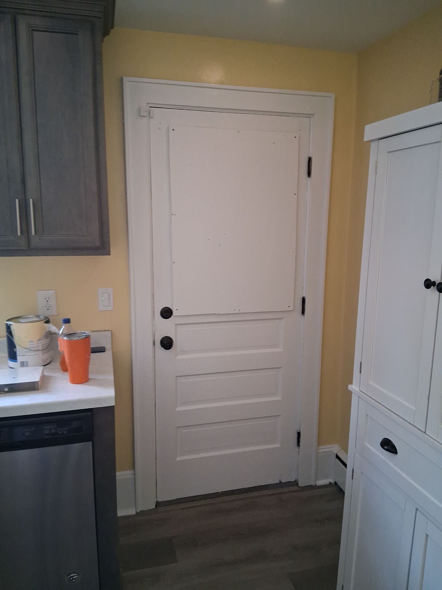 Manchester Residential Interior Painting and Ceiling Water Damage Repair by The Persnickety Painters