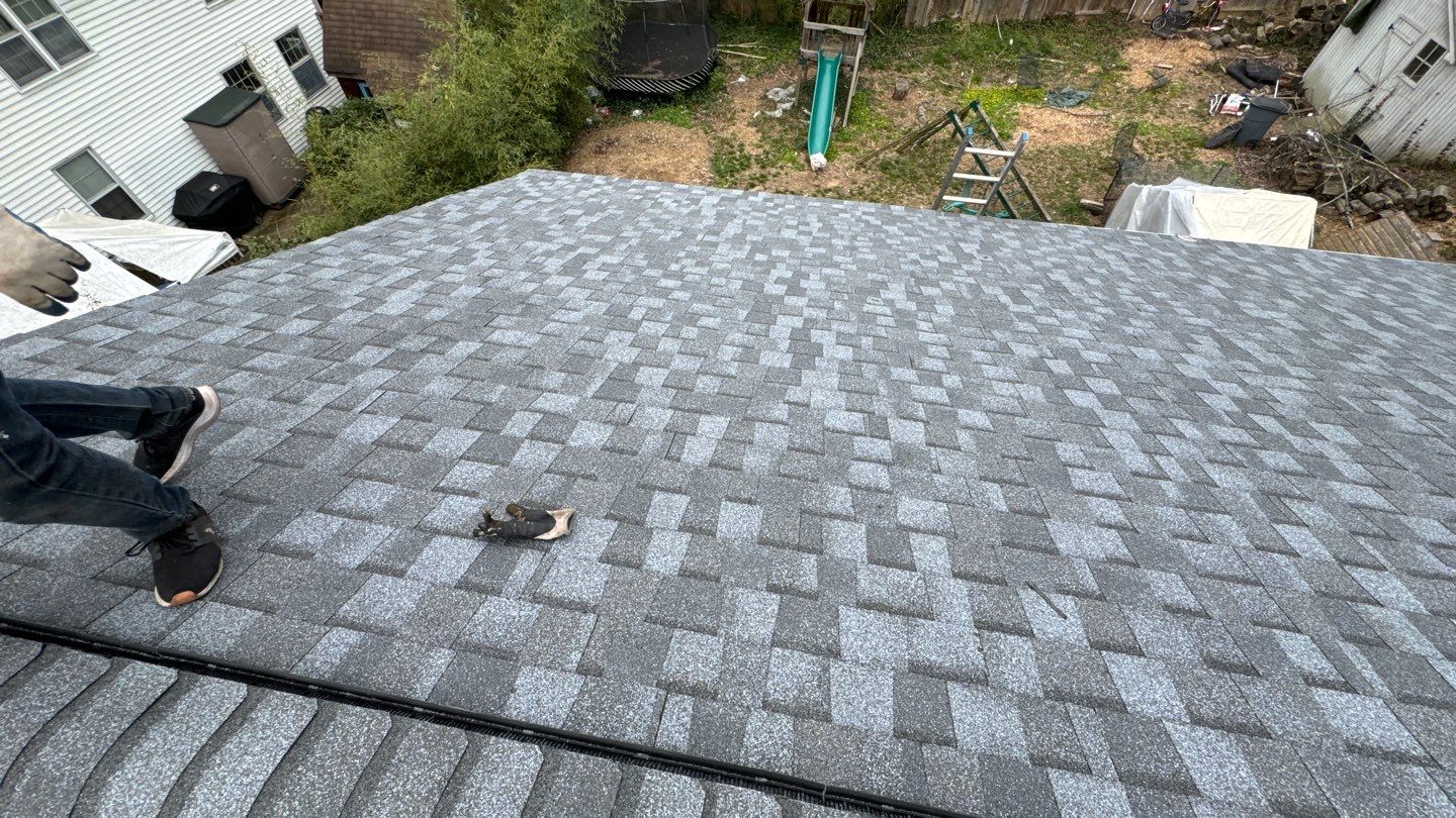 Falls Church Landmark Pro Roof in Max Def Pewter by RM Banning, Inc.
