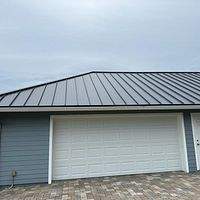 24ga 1.5" Mechanical Seam Charcoal Gray  by Total Roofing System The Metal Roof Experts