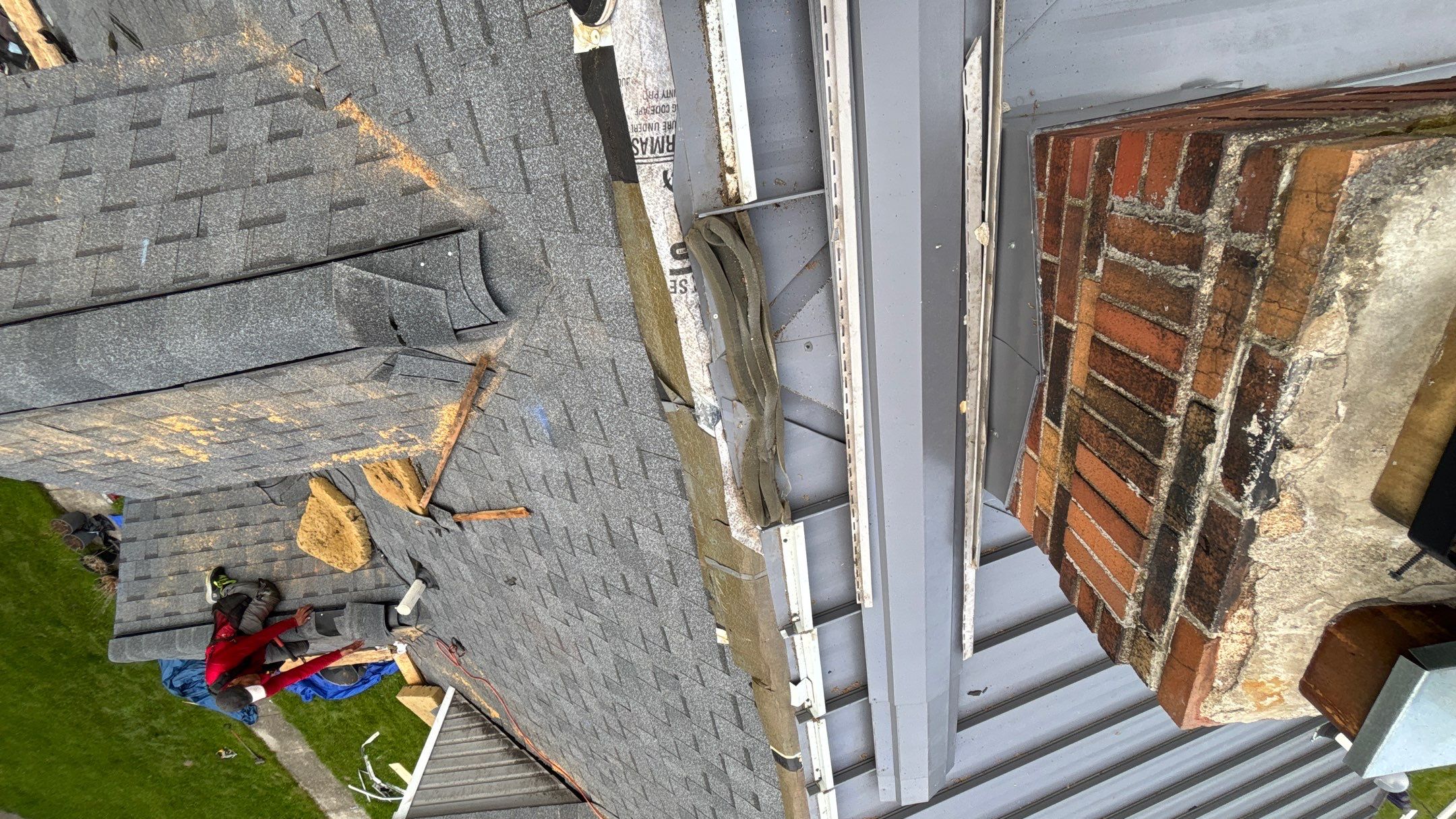 Roof Replacement using Atlas Pinnacle Pristine Pewter by 180 Contractors