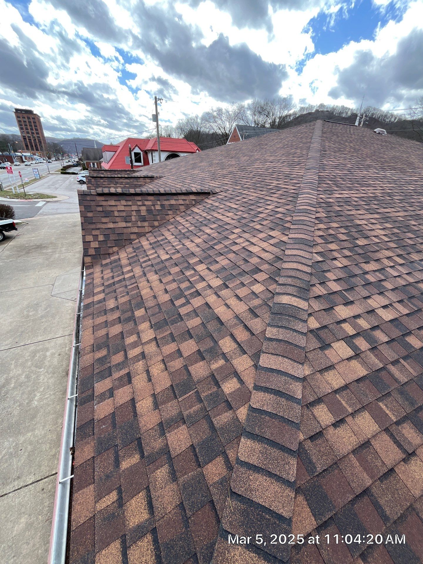 Commercial Roofing Installation using Certainteed Landmark Pro Shingles by Fahey Roofing + Contracting
