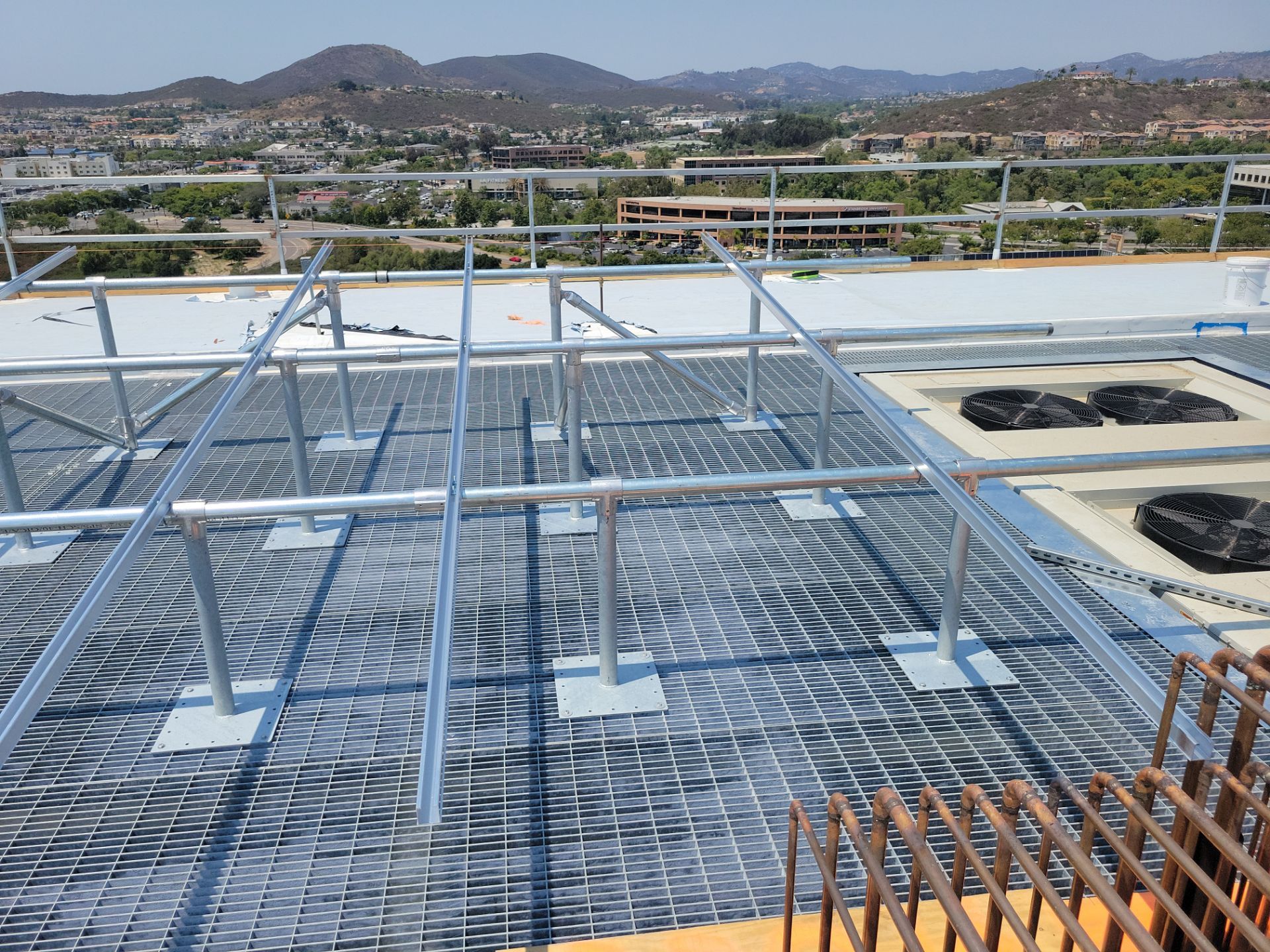 High Rise Solar Installation by Core Energy Group, Inc