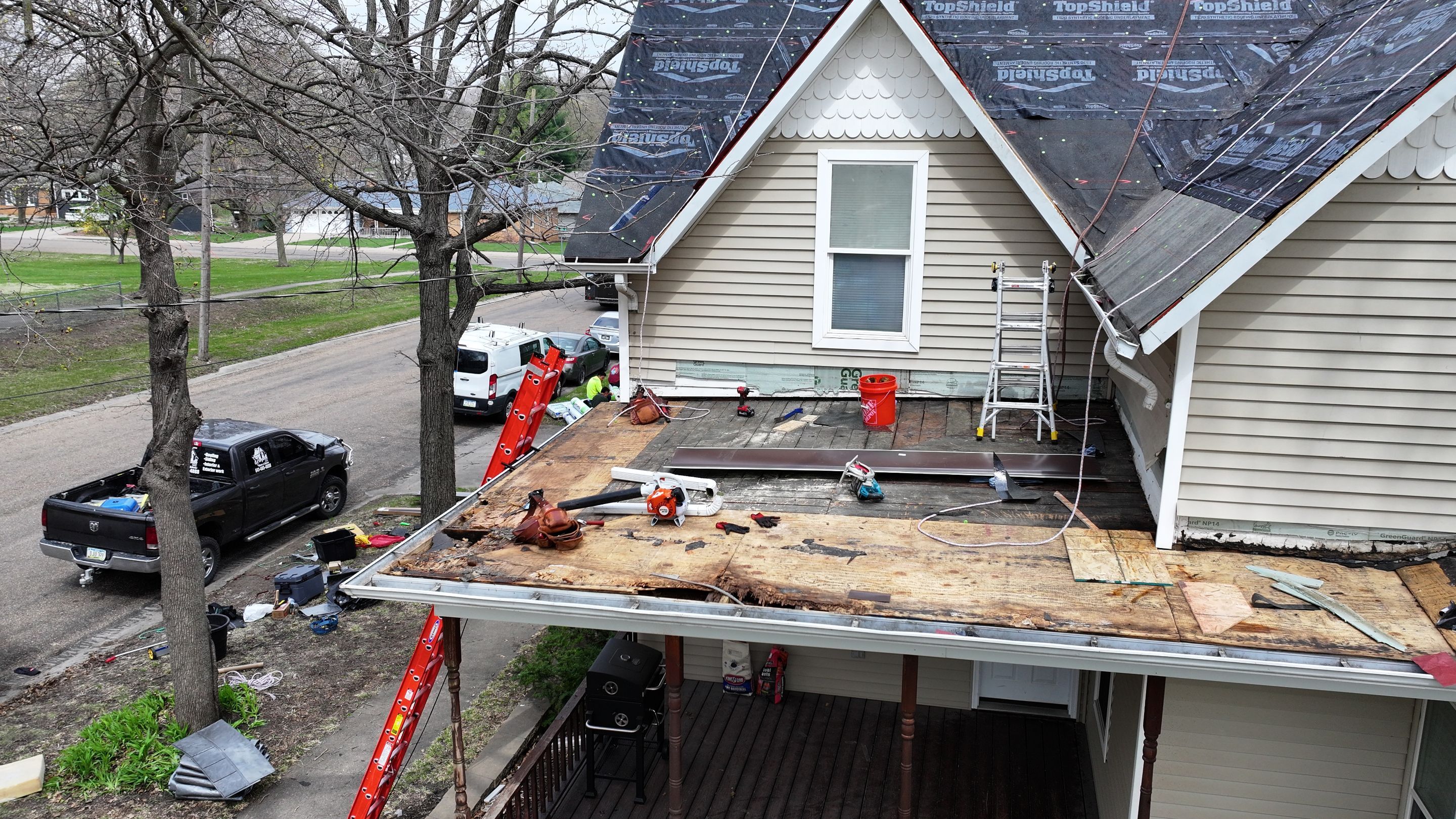 Roof Replacement in Oskaloosa by Hammes Restoration LLC 
