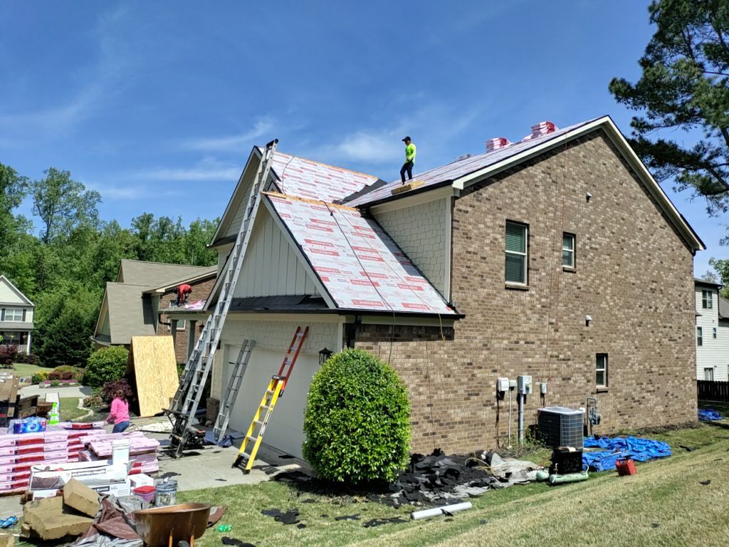 Residential Roofing Installation using Owens Corning by Inspector Roofing and Restoration