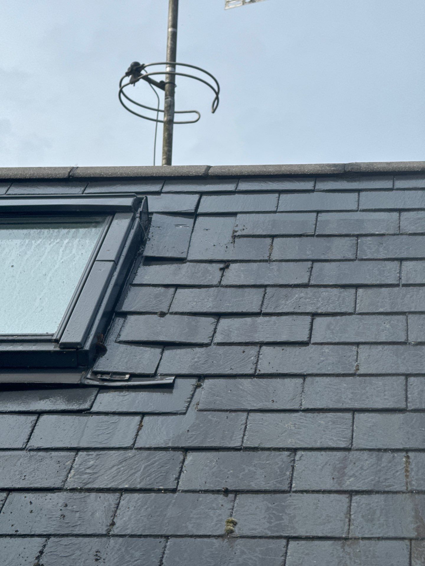 Roof and Patio Cleaning using Honda 15lpm Low Pressure Washing Machine by Ges Exterior Cleaning ltd