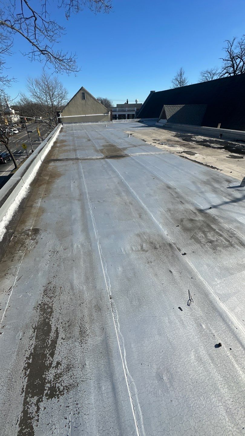 Church Flat Roof Cleaning by Above All Gutters 