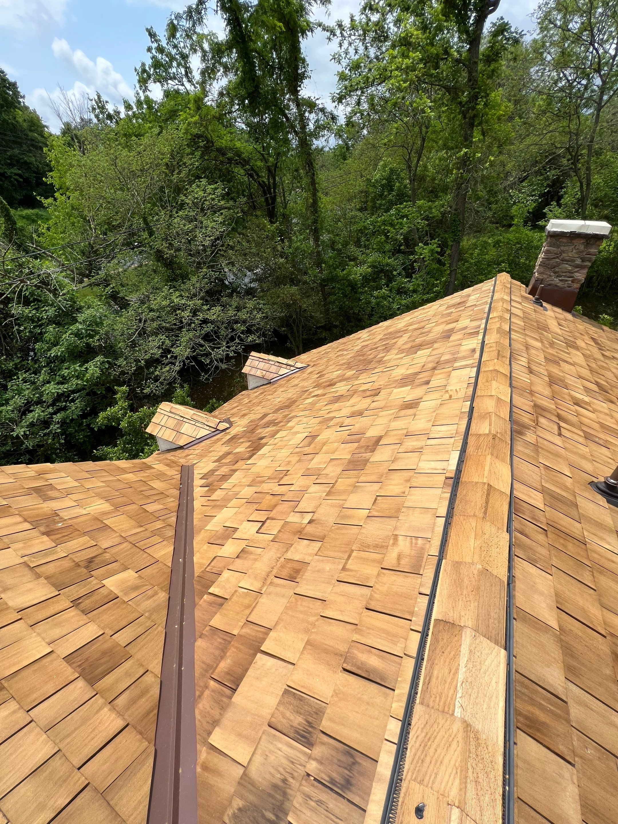 Gainesville Historic Structure: Western Red Cedar #1 Perfection G&R CCA Cedar Shakes by RM Banning, Inc.