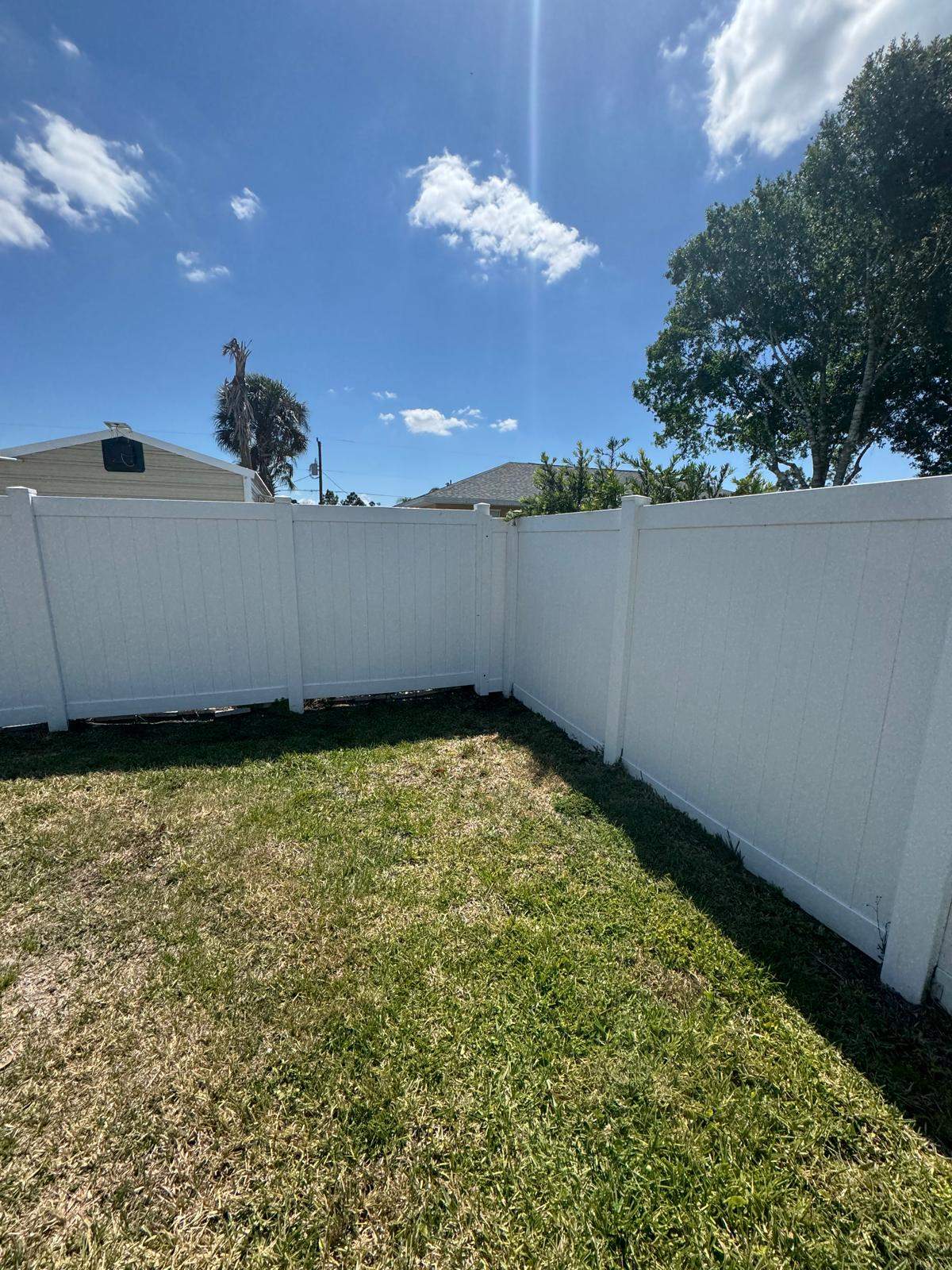 Vinyl Fence in North Port  by True Fence LLC
