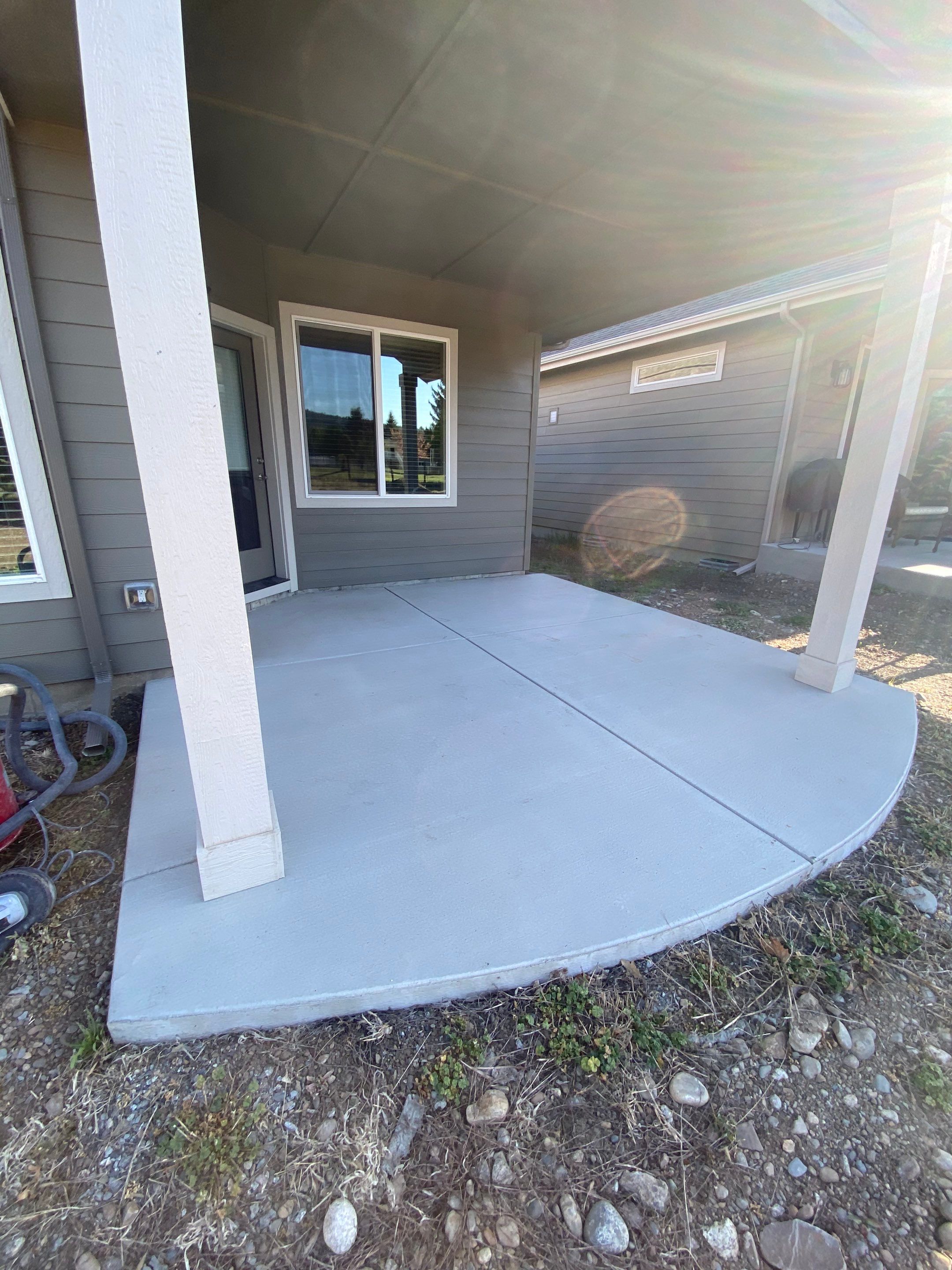 Patio and Walkway using Mt Everest by Croc Coatings, LLC