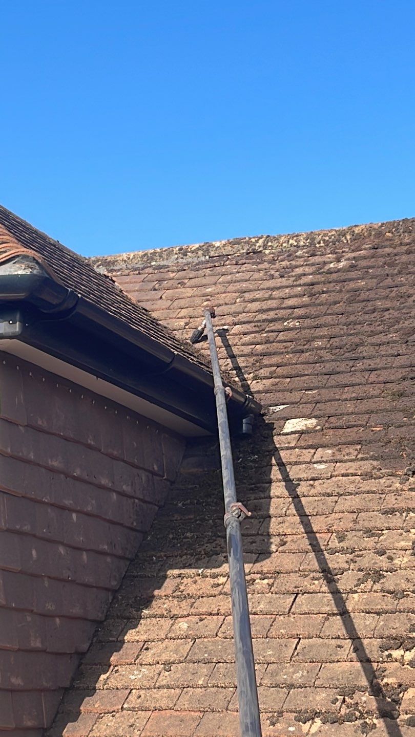 Exterior Clean - Roof - Patio - Driveway using Honda 15lpm Low Pressure Washing Machine by Ges Exterior Cleaning ltd