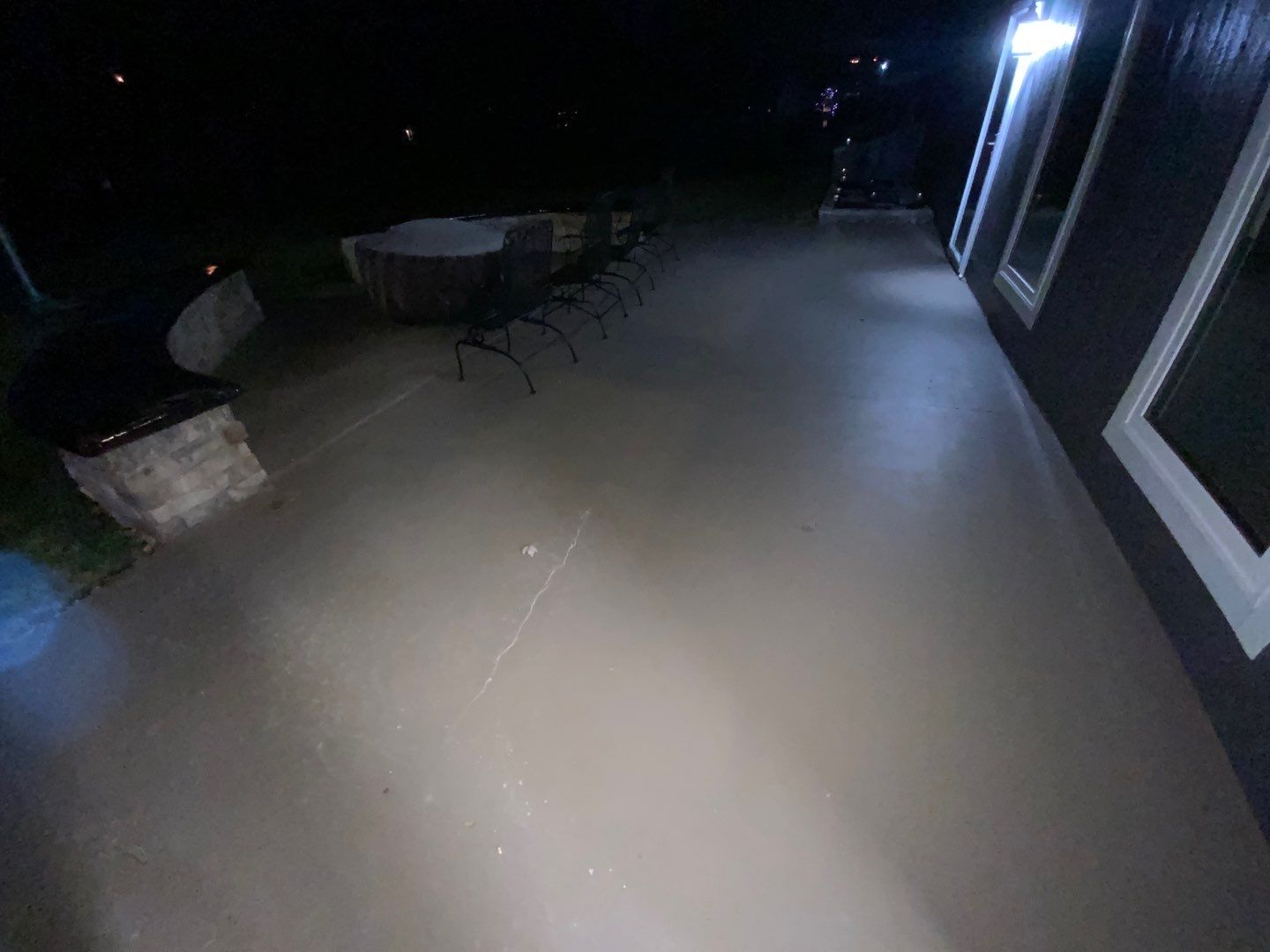 Patio using Domino  by Select Painting, Coatings & Garage Cabinets