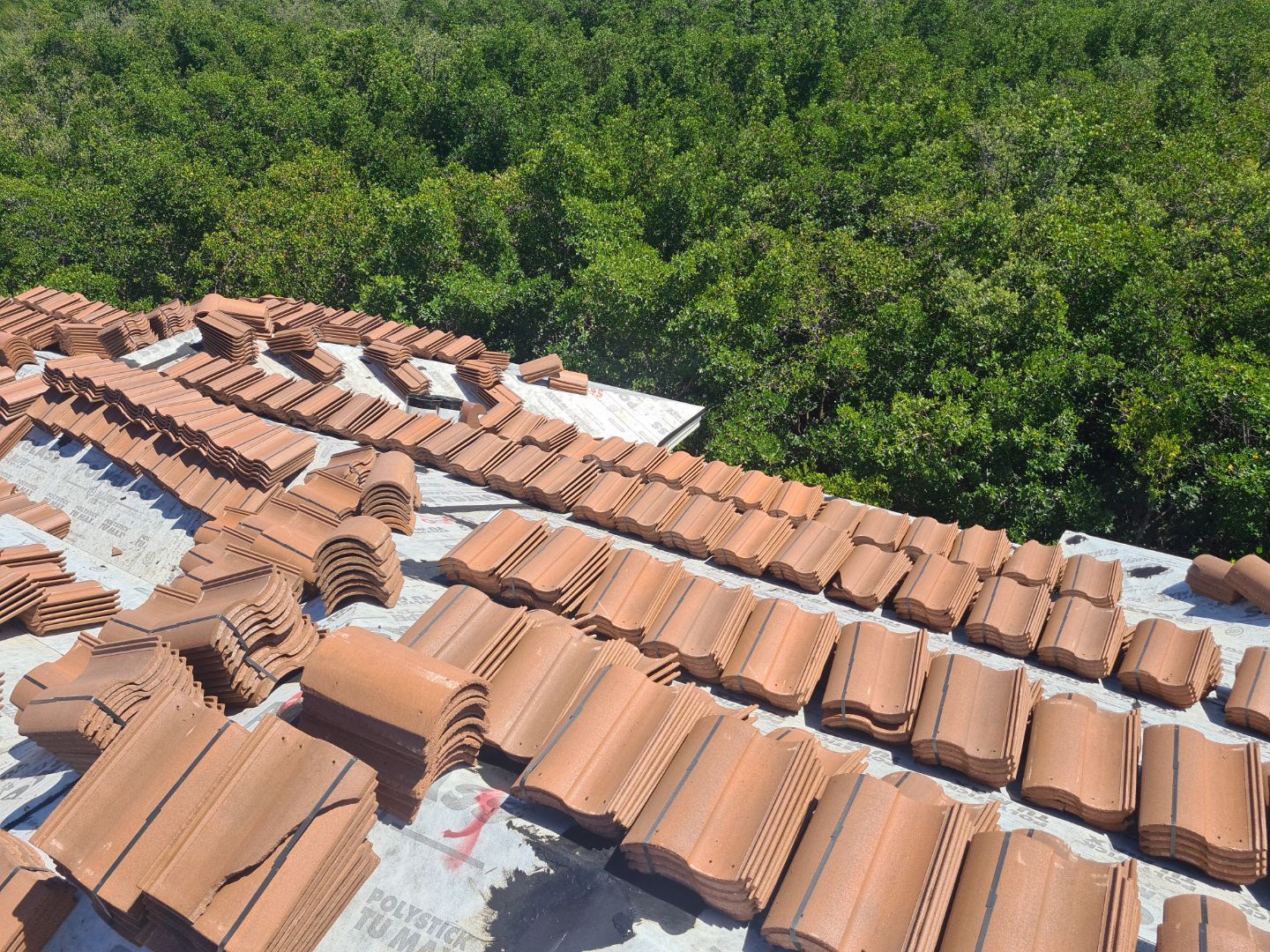 Residential Roofing Installation using Eagle Roofing Tile by BLUES BROTHERS ROOFING