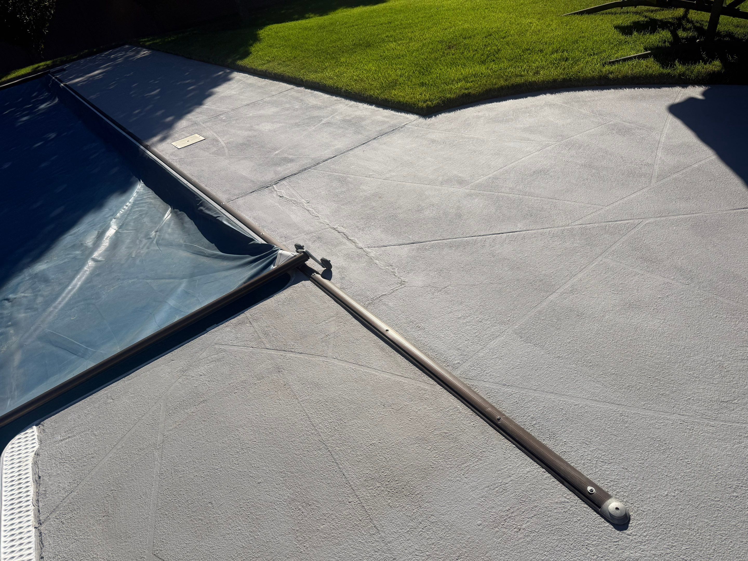 Residential Pool Deck Resurfacing in Sioux Falls by Select Painting, Coatings & Garage Cabinets