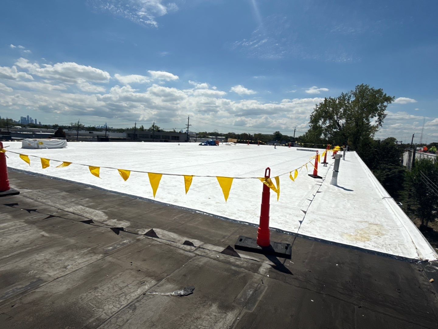 Commercial TPO Roof Replacement by All Site Roofing