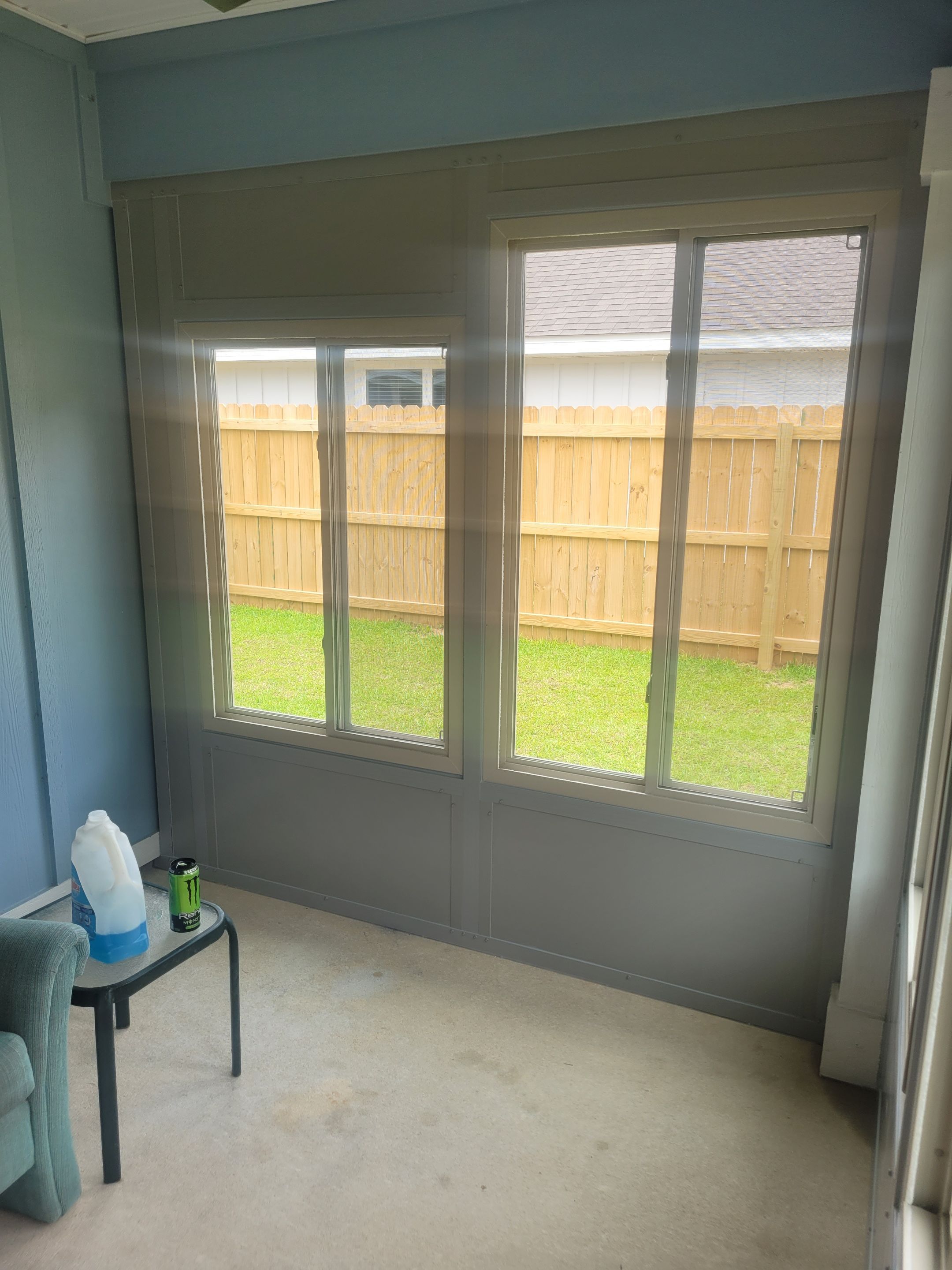 Screen Under Glass Room in Crestview by Titan Sunrooms